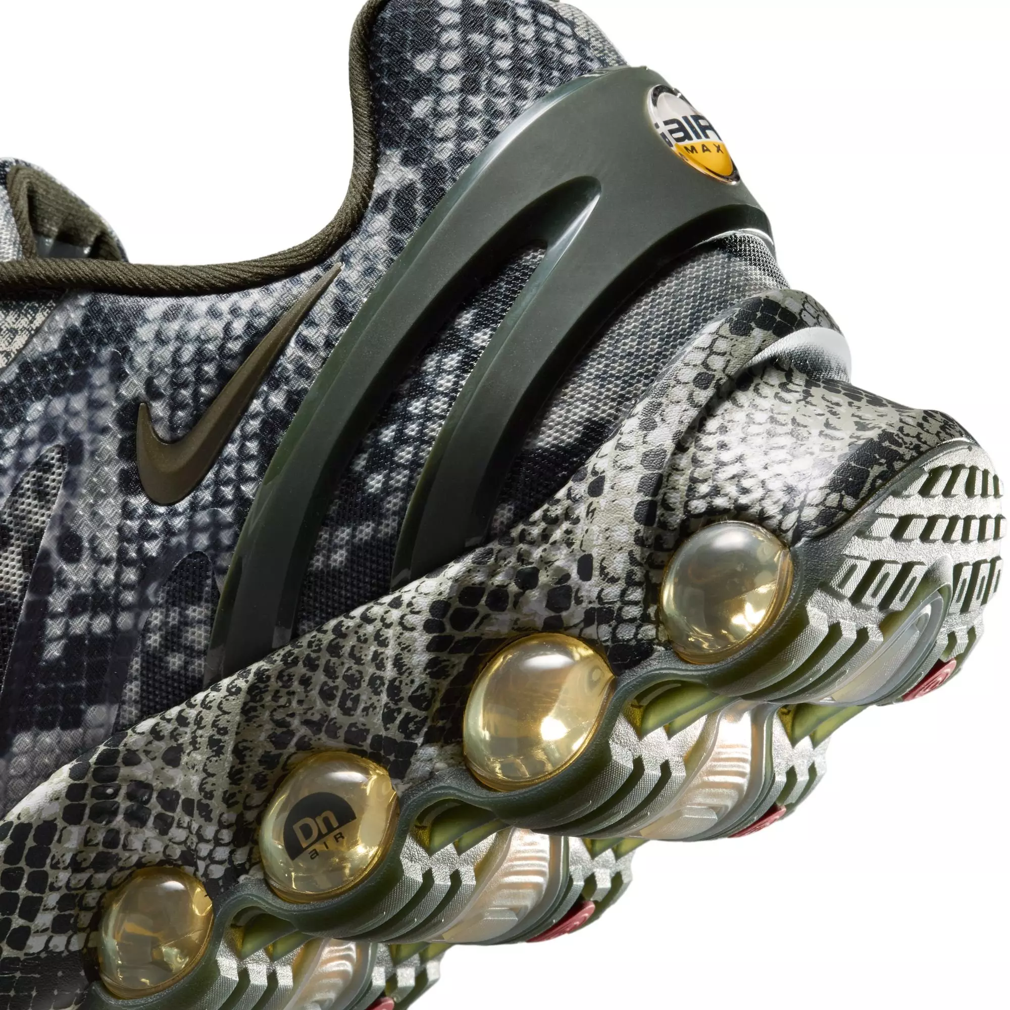 Nike Air Max Dn8 Premium Low "Snakeskin" Men's Shoe - CARGO KHAKI/BLACK