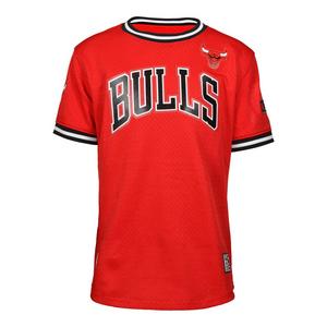 Pro Standard Big Kids' Chicago Bulls Mesh Tee-Red