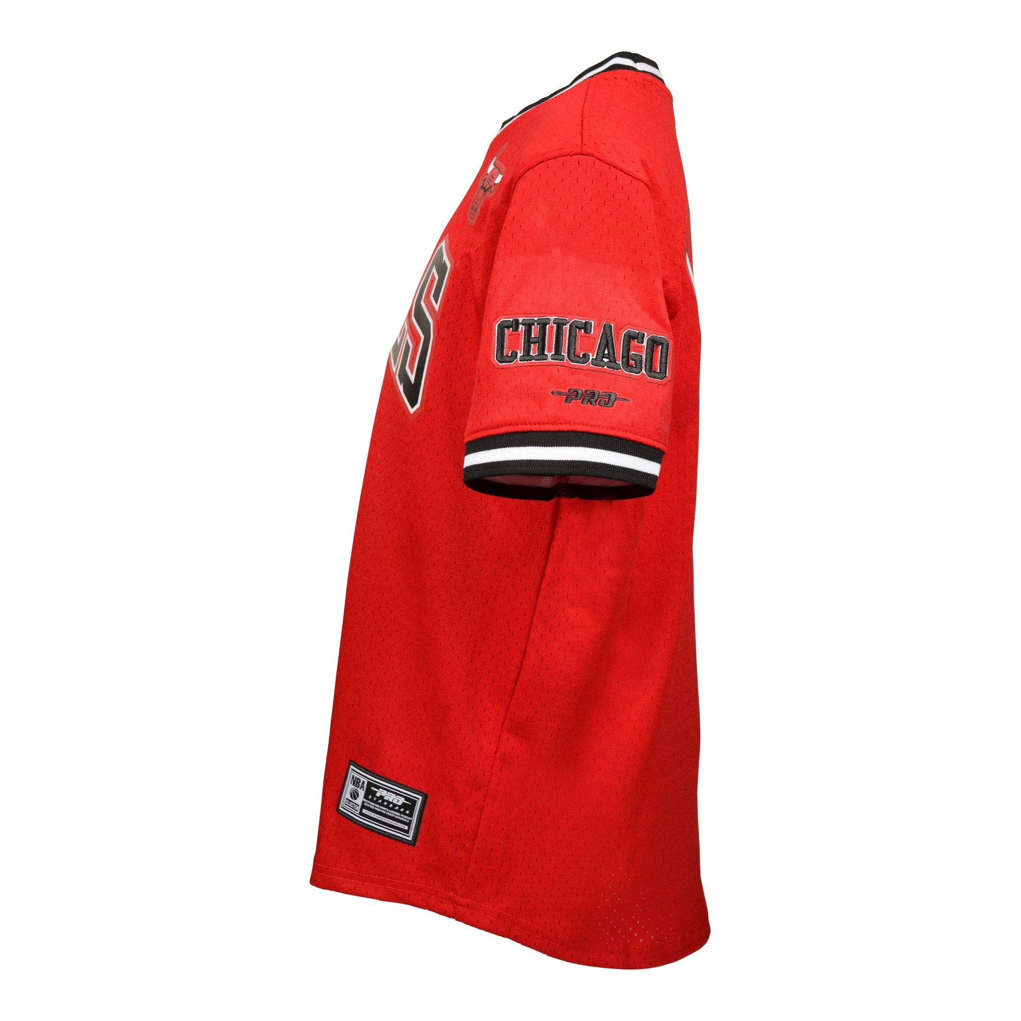 Pro Standard Chicago Bulls Mesh Big Kids' Red Tee