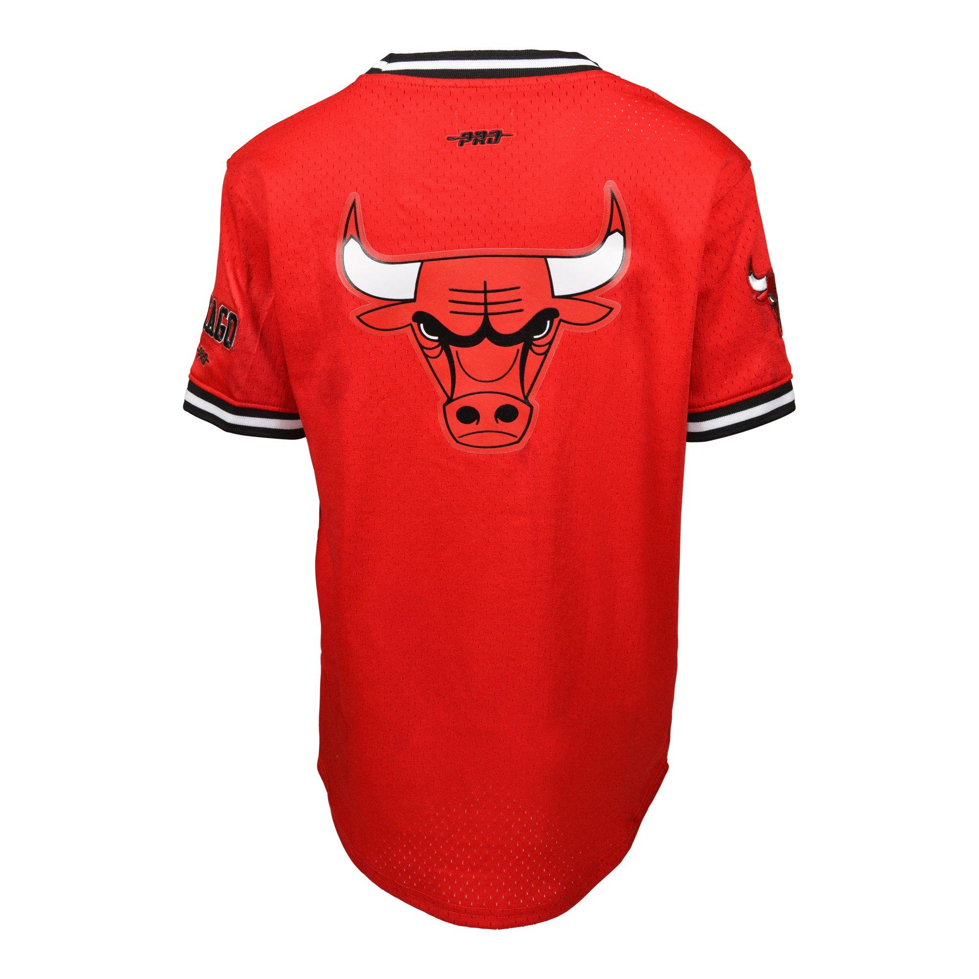 Pro Standard Chicago Bulls Mesh Big Kids' Red Tee