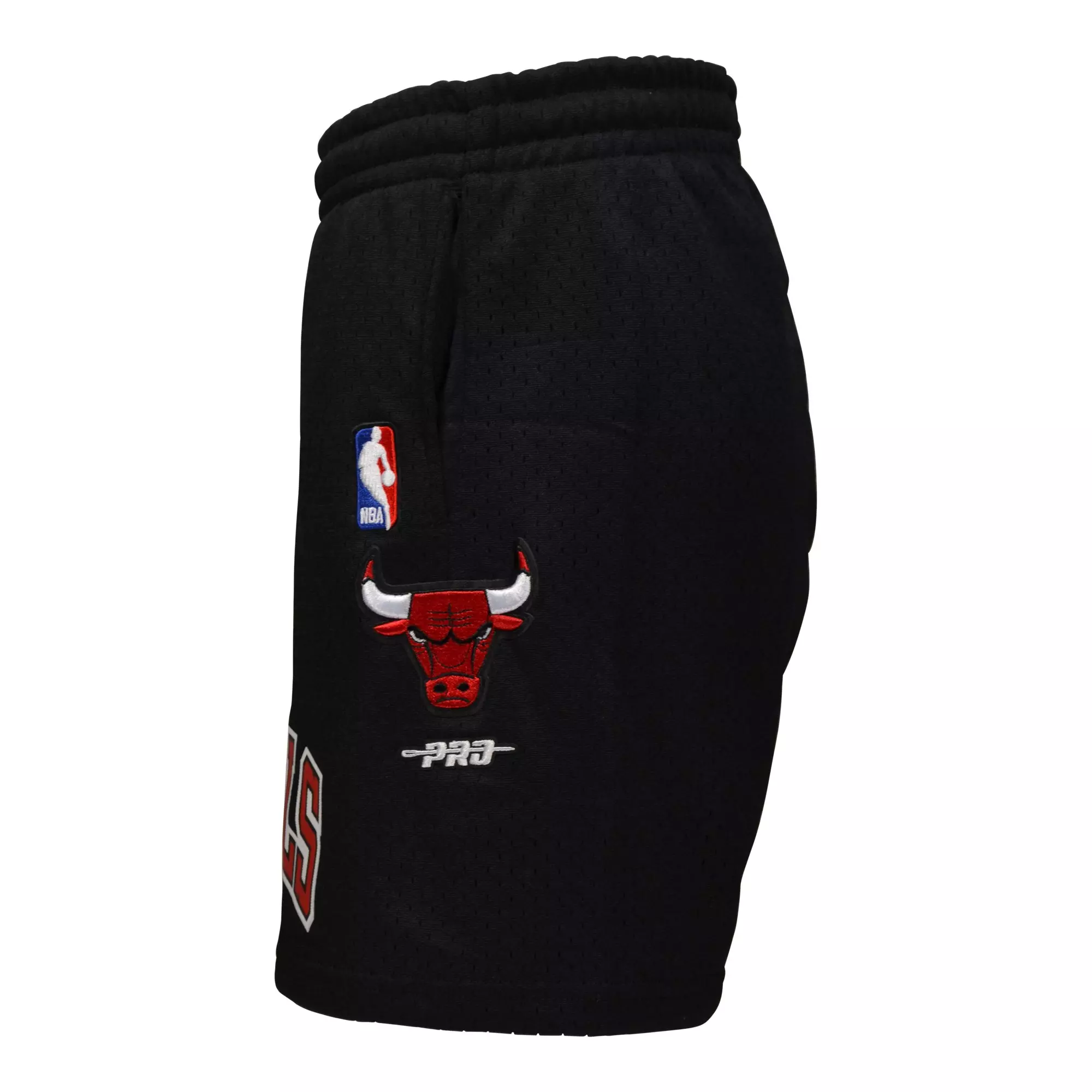 Pro Standard Big Boys' Bulls Shorts - BLACK/RED