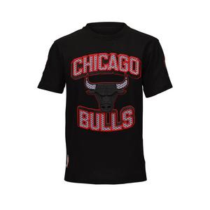 Pro Standard Big Kids' Chicago Bulls Tee-Black