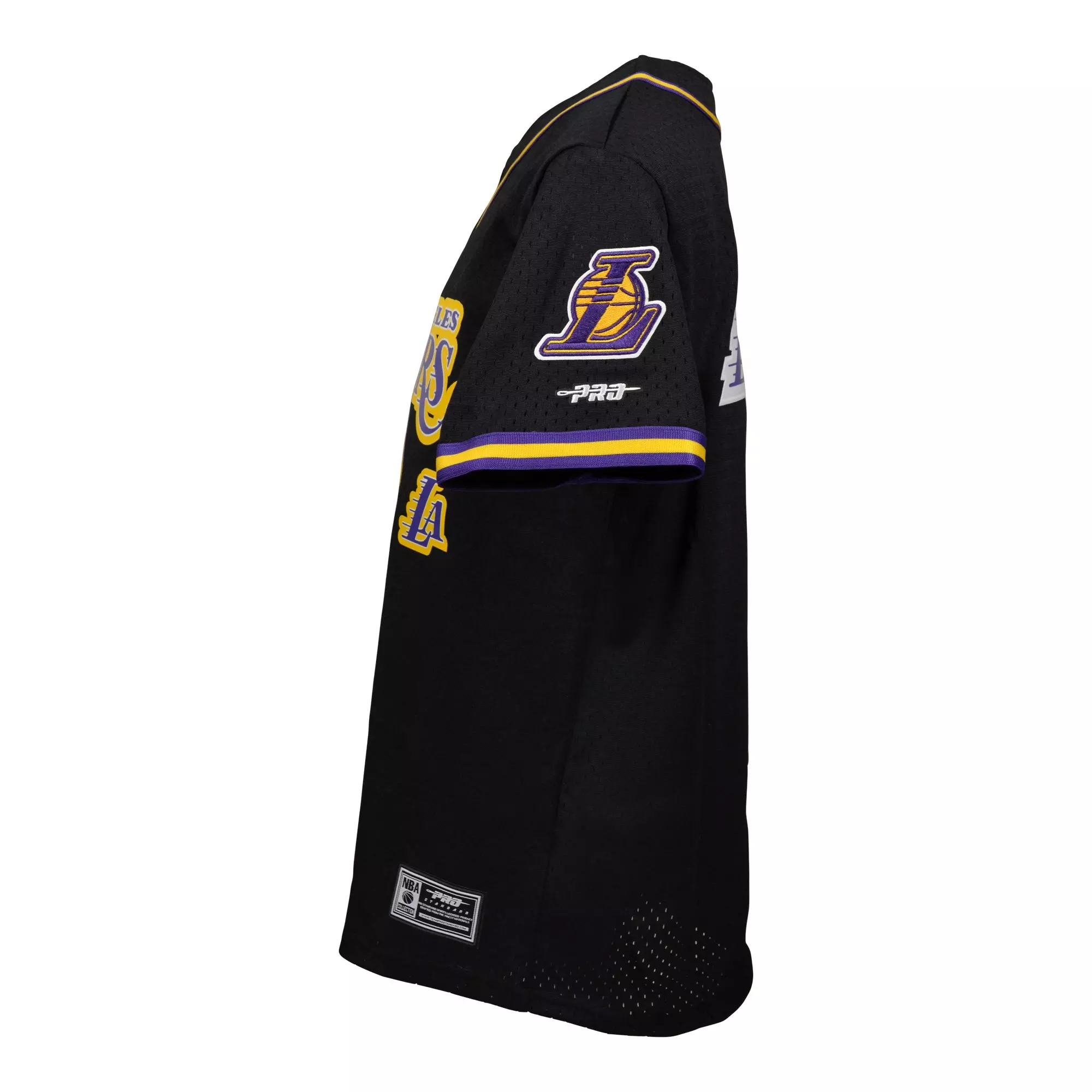Pro Standard Big Kids' Los Angeles Lakers Jersey-Black - BLACK/PURPLE