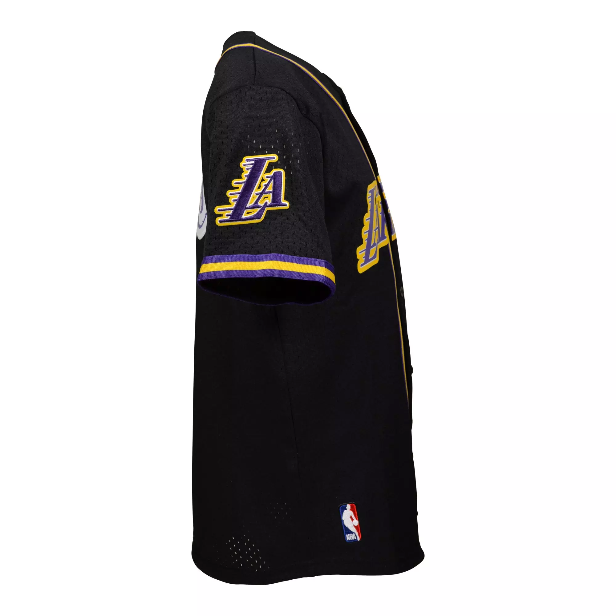 Pro Standard Big Kids' Los Angeles Lakers Jersey-Black - BLACK/PURPLE