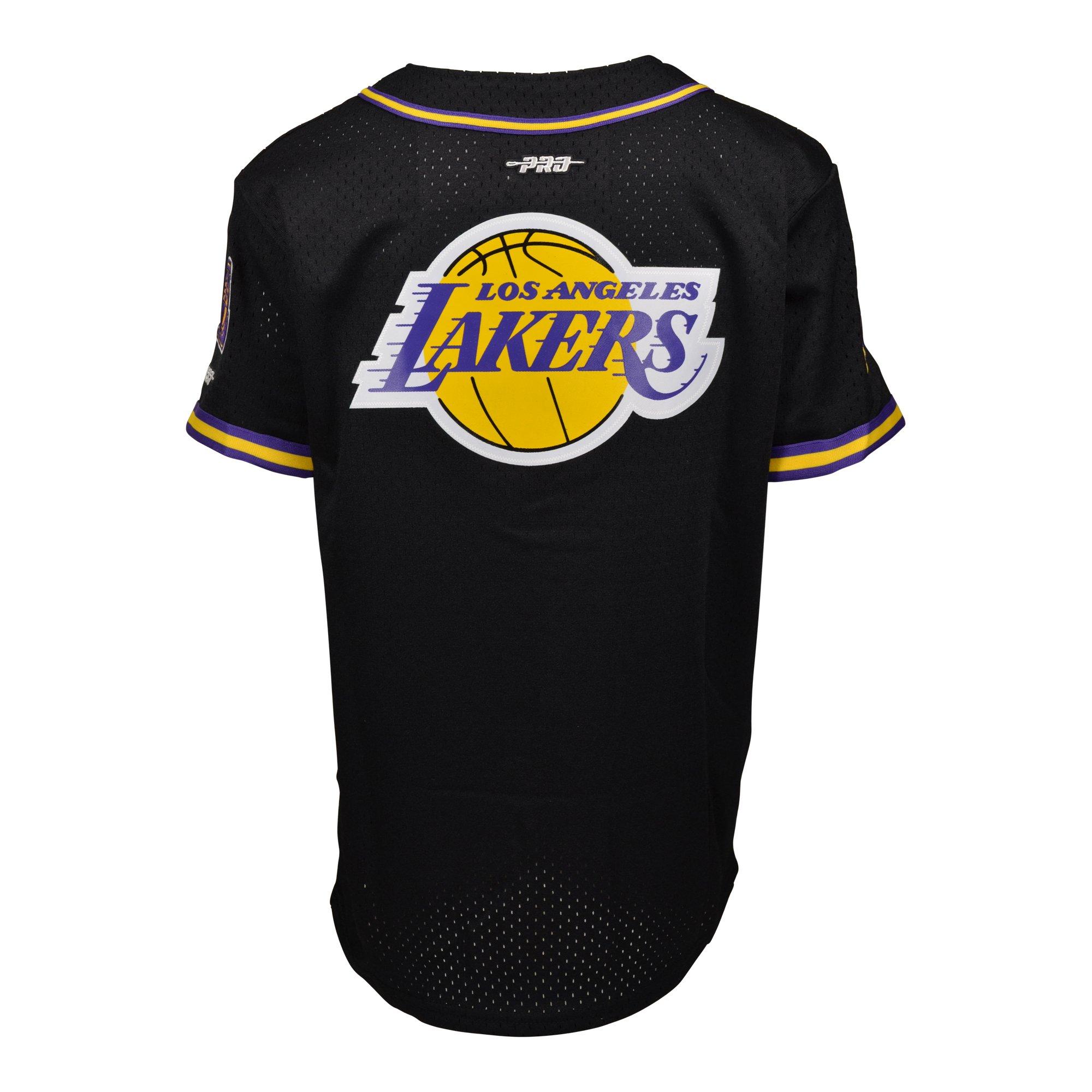 Pro Standard Los Angeles Lakers Big Kids' Black Jersey