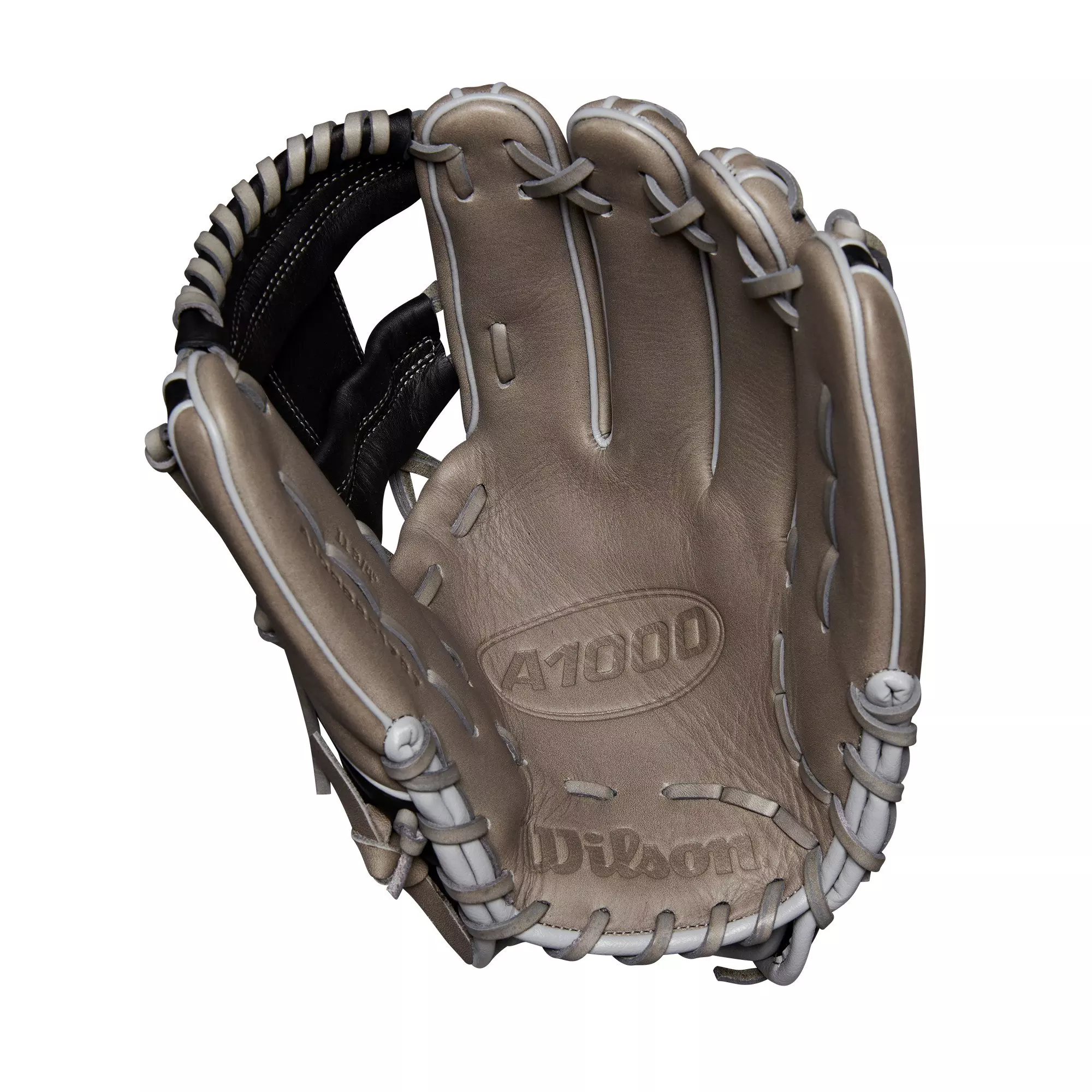 Wilson A1000 1787 11.75” Infield Baseball Glove 2024 - GREY/RED