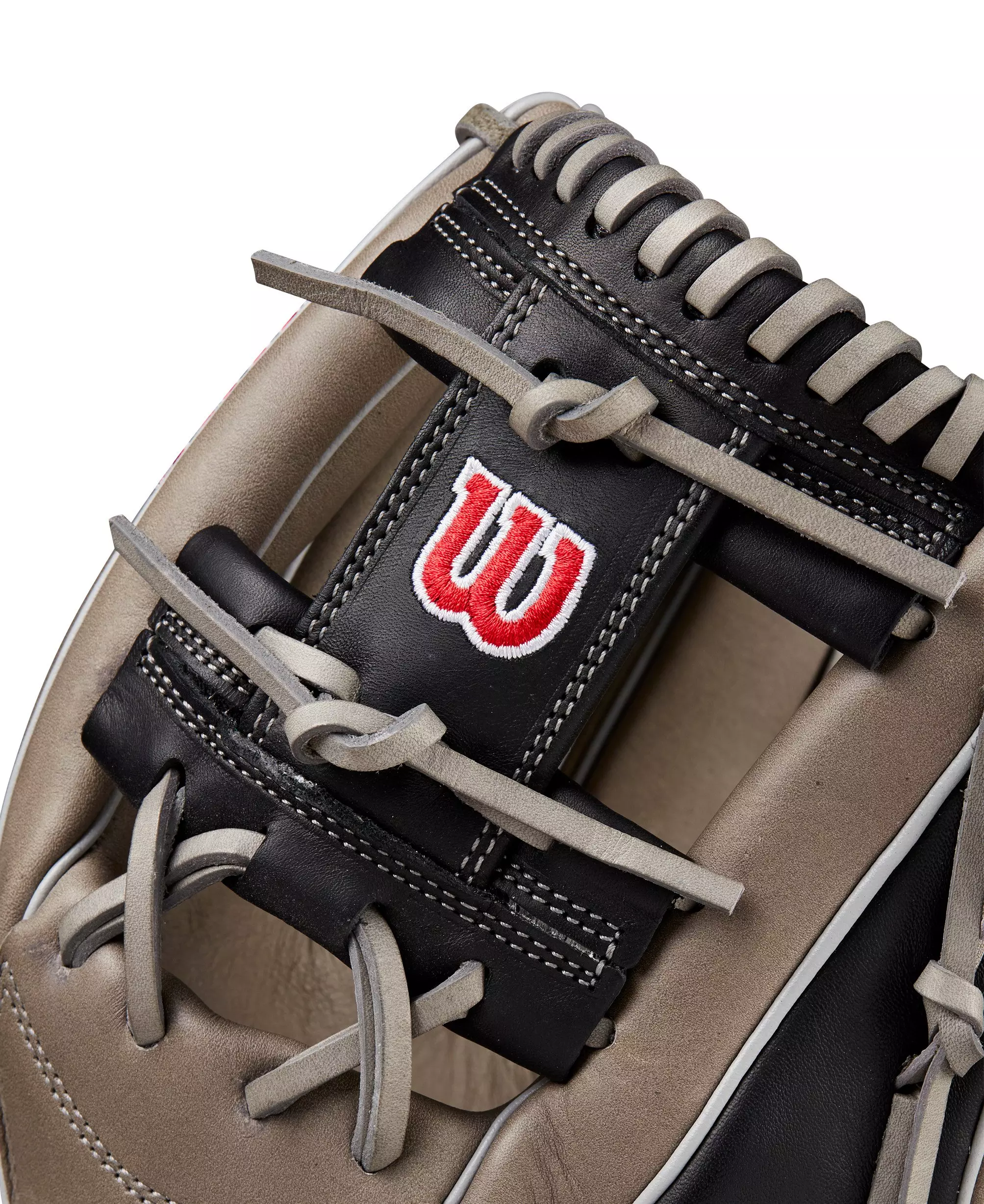 Wilson A1000 1787 11.75” Infield Baseball Glove 2024 - GREY/RED