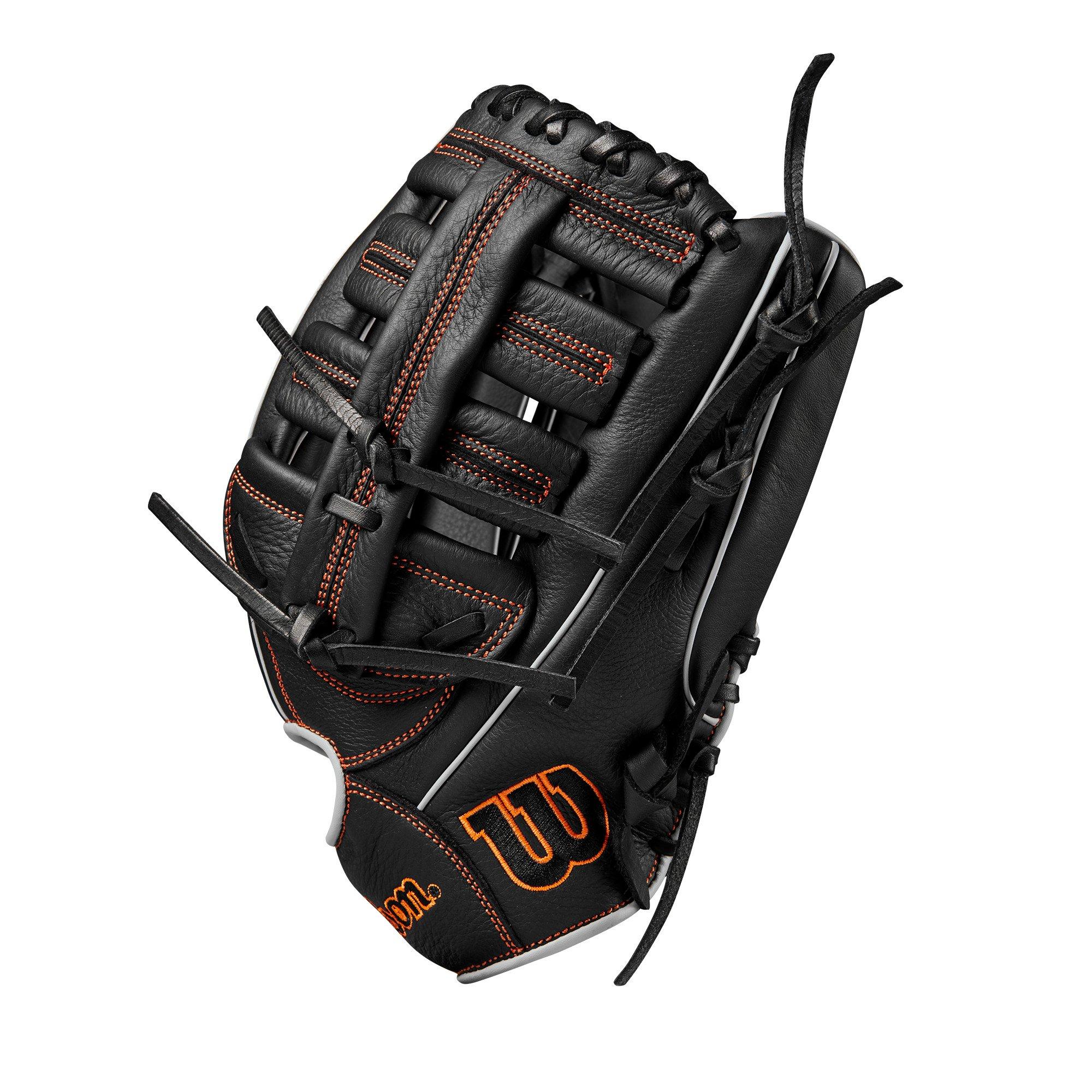 Wilson A700 12.5" Baseball Fielders Glove 2024 - Black