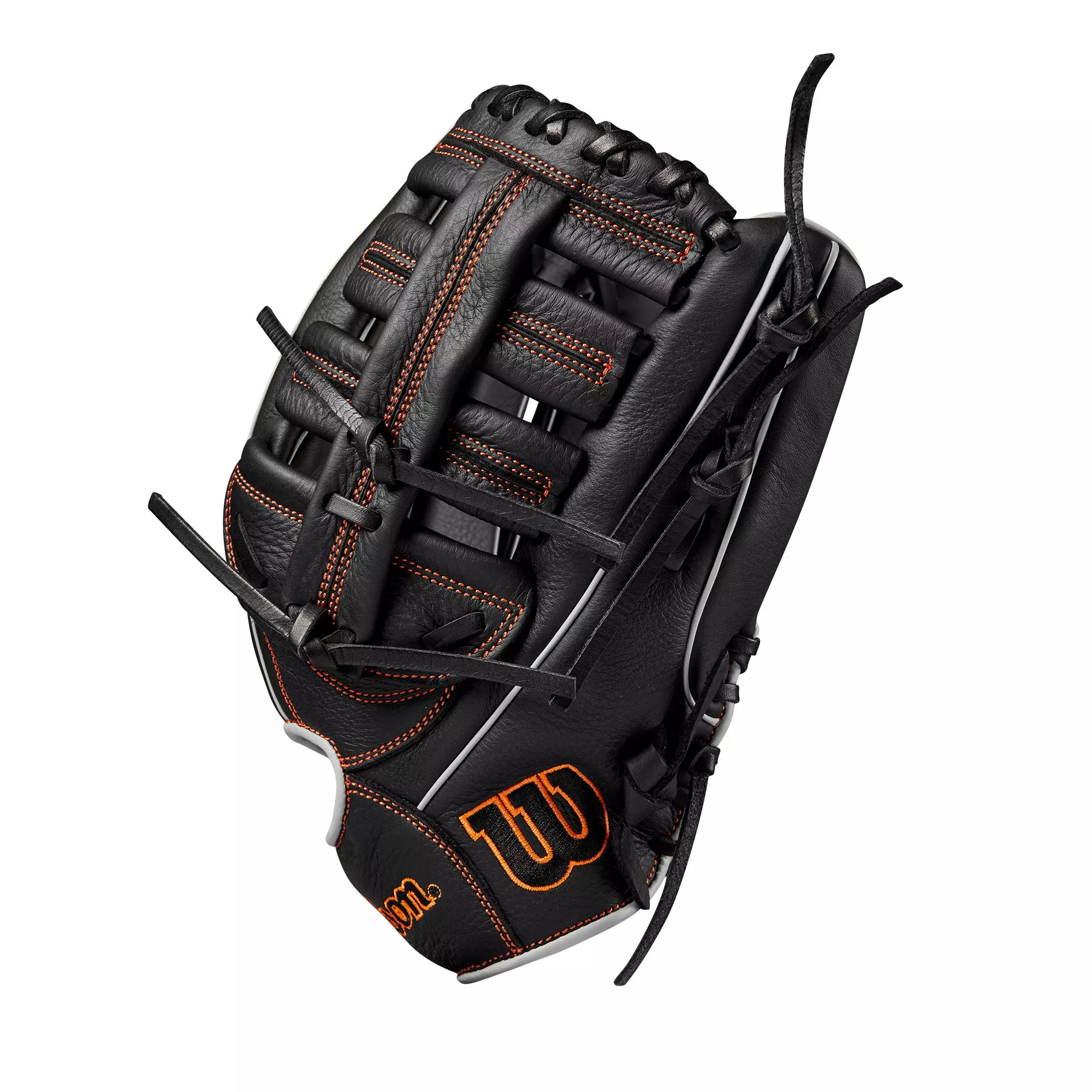 Wilson A700 12.5" Baseball Fielders Glove 2024 - Black - BLACK/SILVER