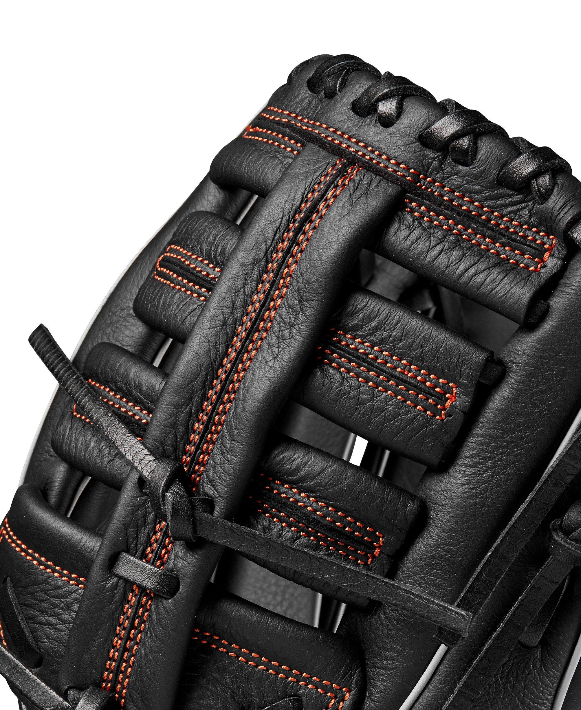 Wilson A700 12.5" Baseball Fielders Glove 2024 - Black