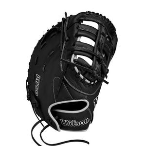 Wilson A700 12" First Base Baseball Glove 2024 - Black/Silver