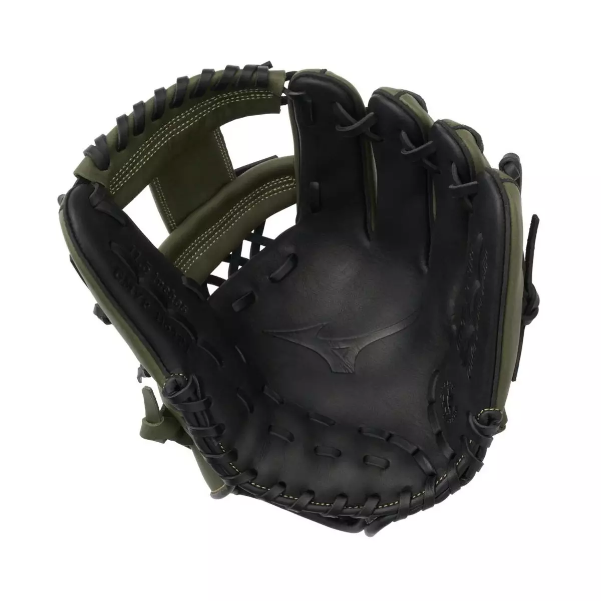 Mizuno MVP Prime 11.5" Baseball Fielders Glove - Green/Black - GREEN/BLACK