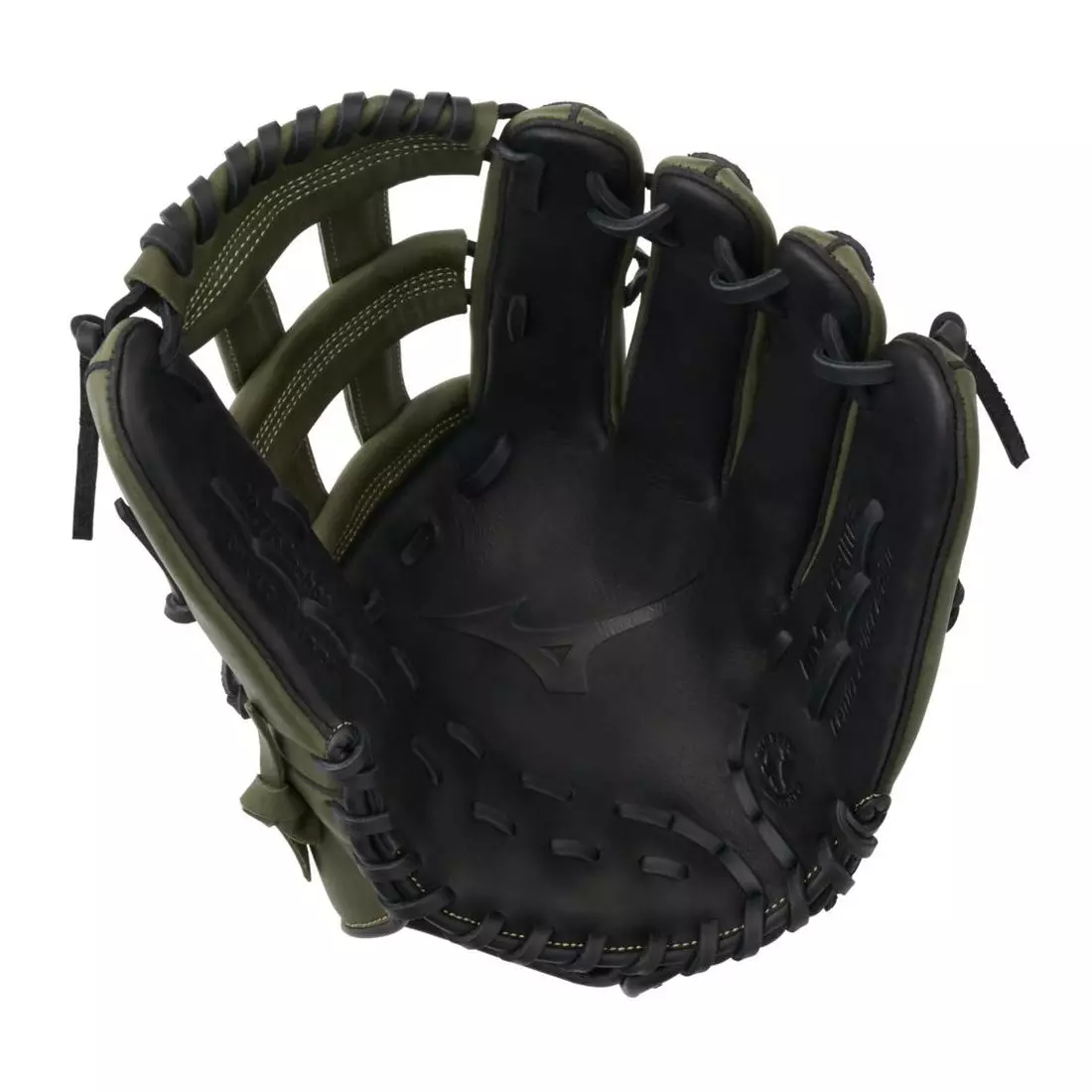 Mizuno MVP Prime 12.75" Baseball Fielders Glove - Green/Black - GREEN/BLACK