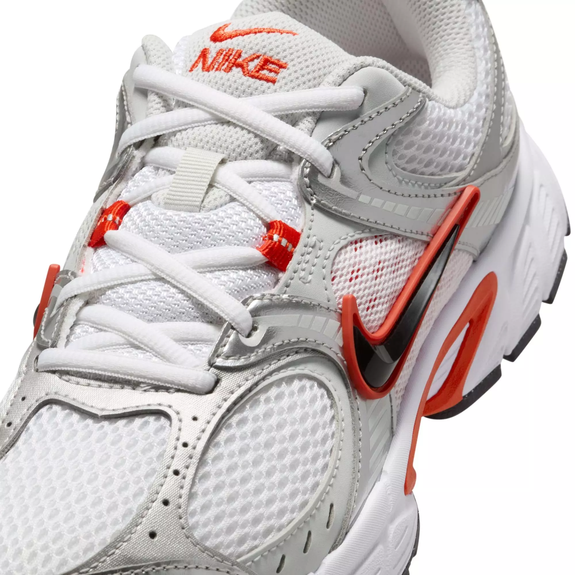 Nike V5 RNR "White/Black/Picante Red/Vast Grey" Women's Shoe - WHITE/RED/SILVER