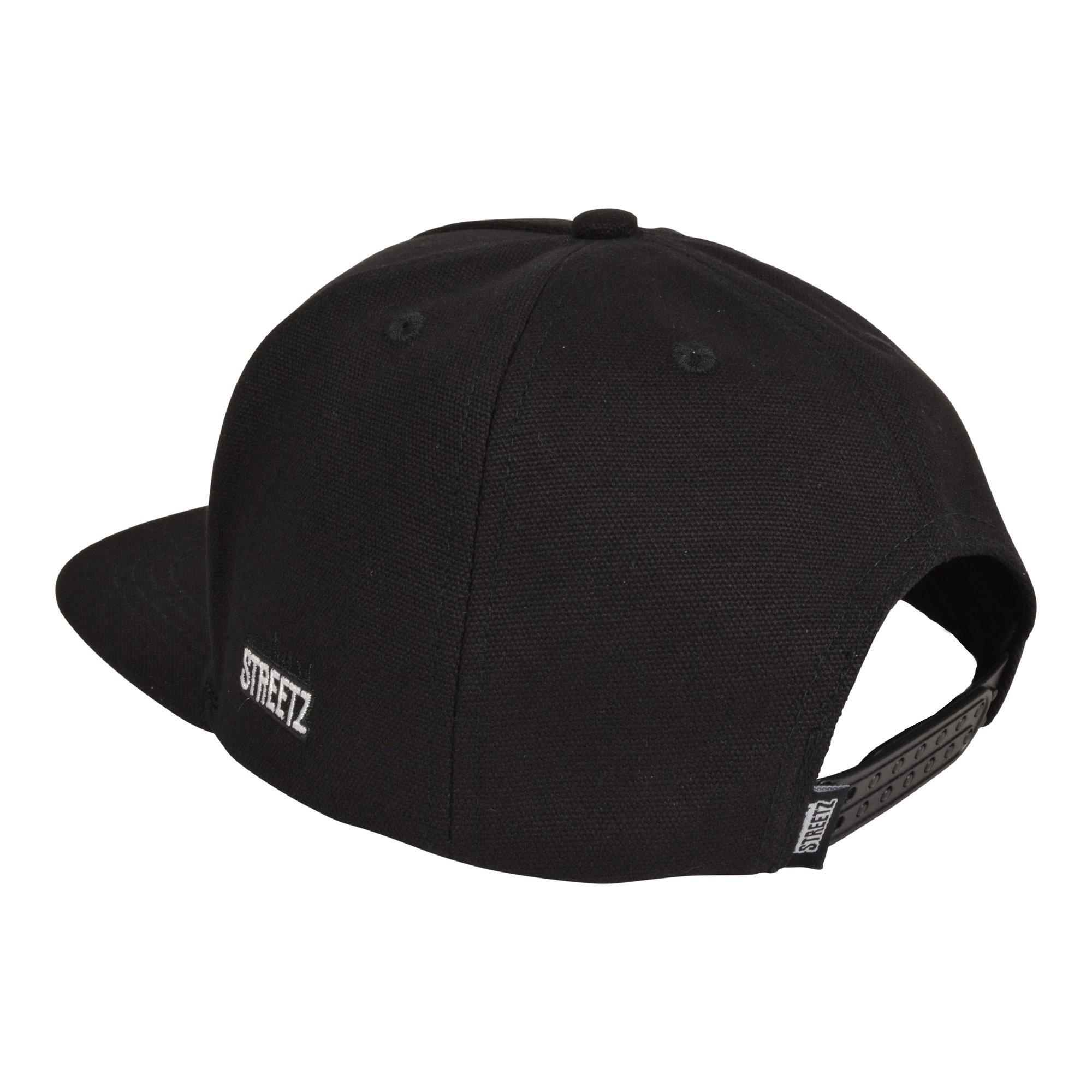 Streetz Iz Watchin Rich Snapback Hat-Black - BLACK Thumbnail View 3