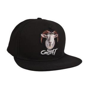Streetz Iz Watchin GOAT 3 Snapback Hat-Black