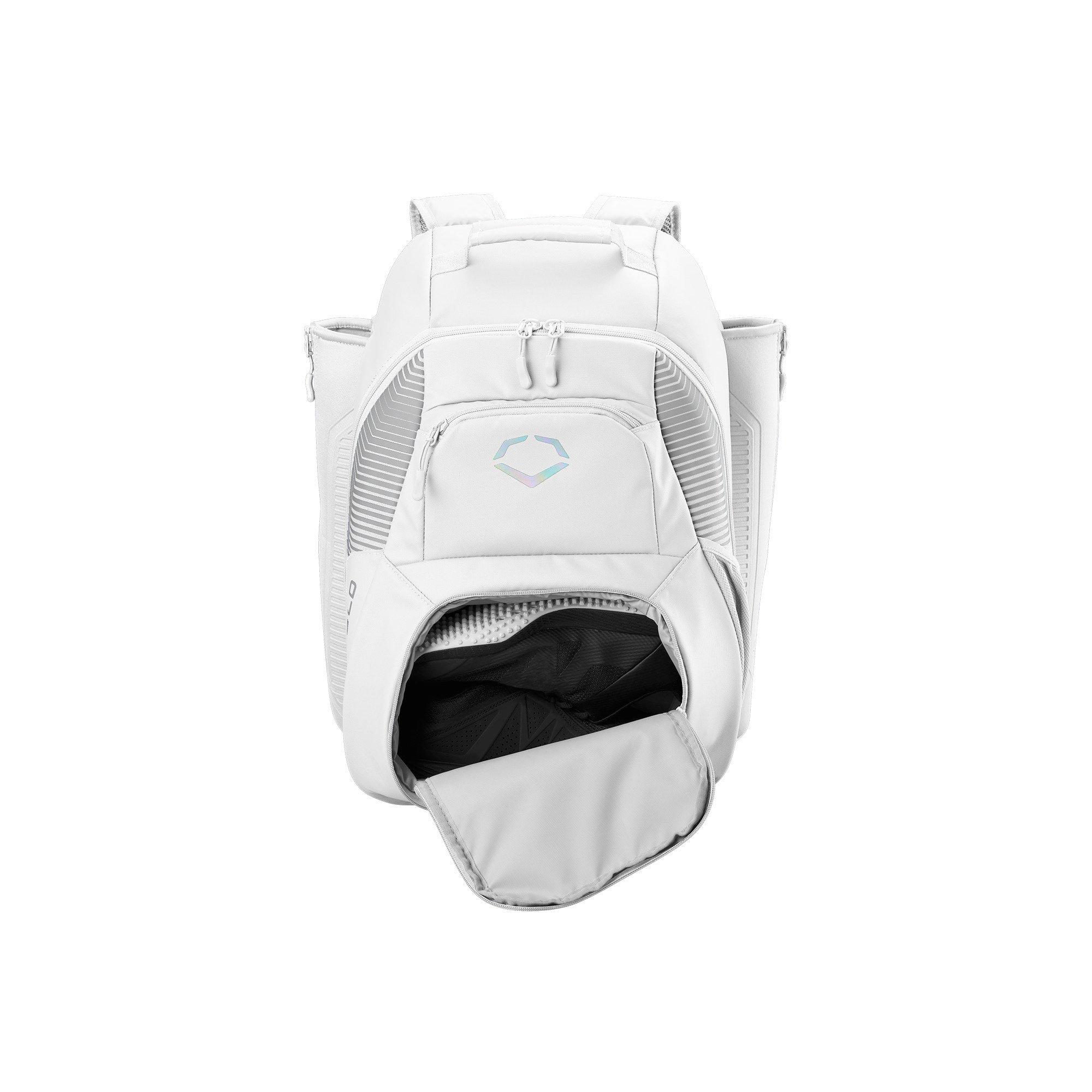 EvoShield Tone Set Fastpitch Backpack - White