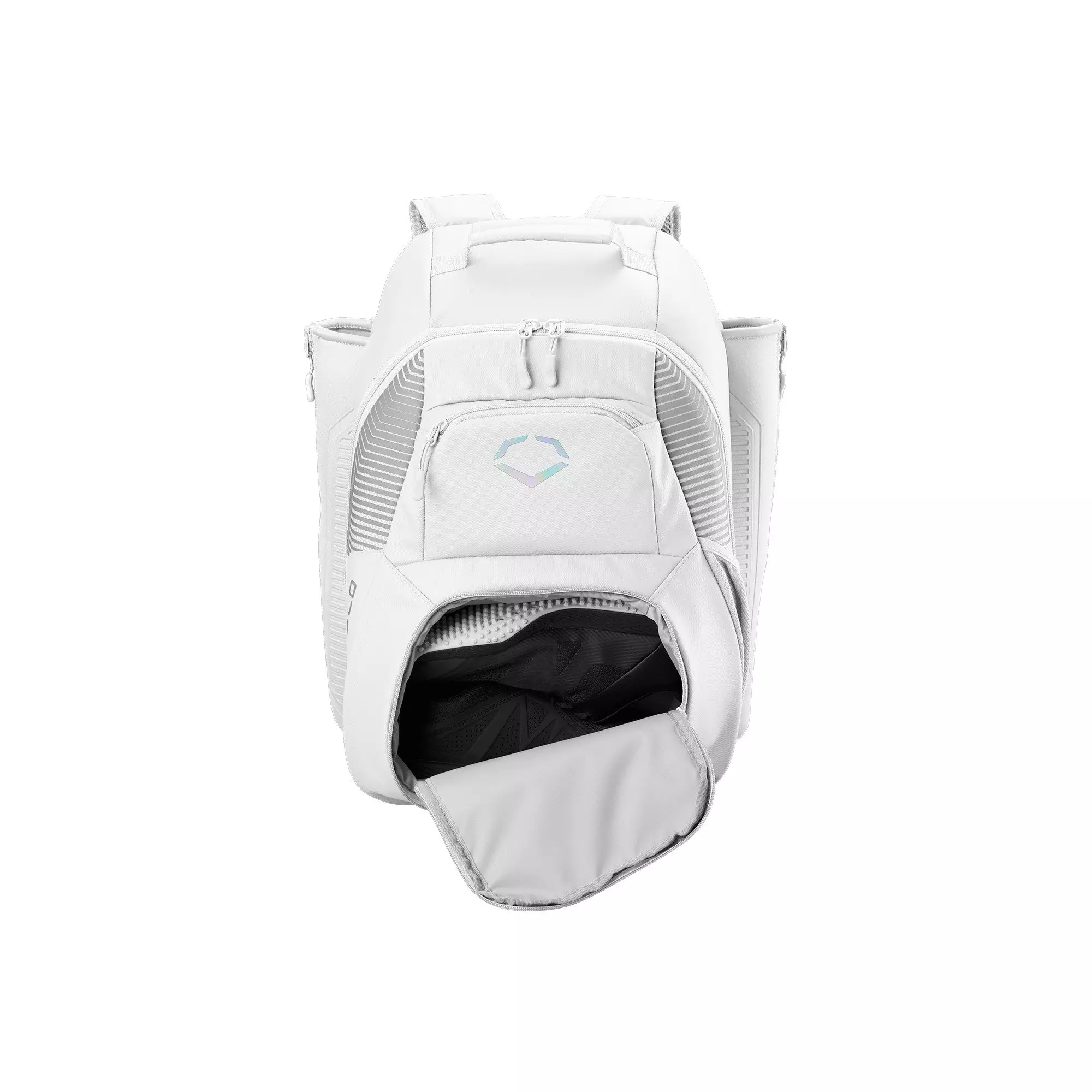 EvoShield Tone Set Fastpitch Backpack - White - WHITE/BLACK