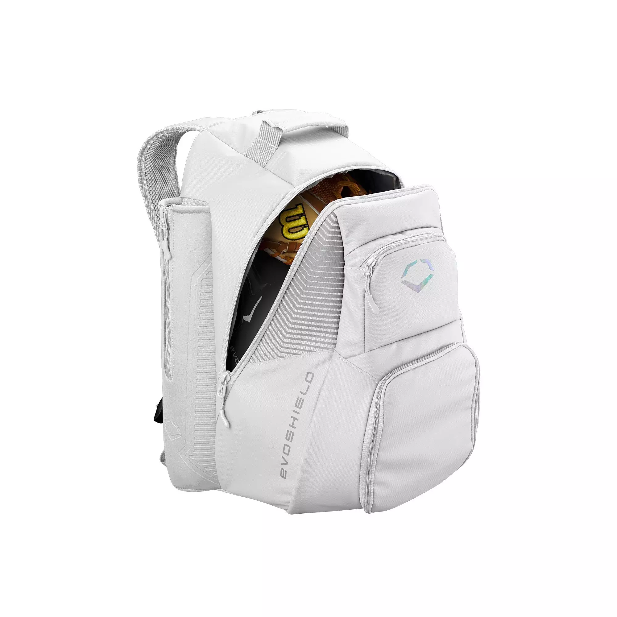 EvoShield Tone Set Fastpitch Backpack - White - WHITE/BLACK