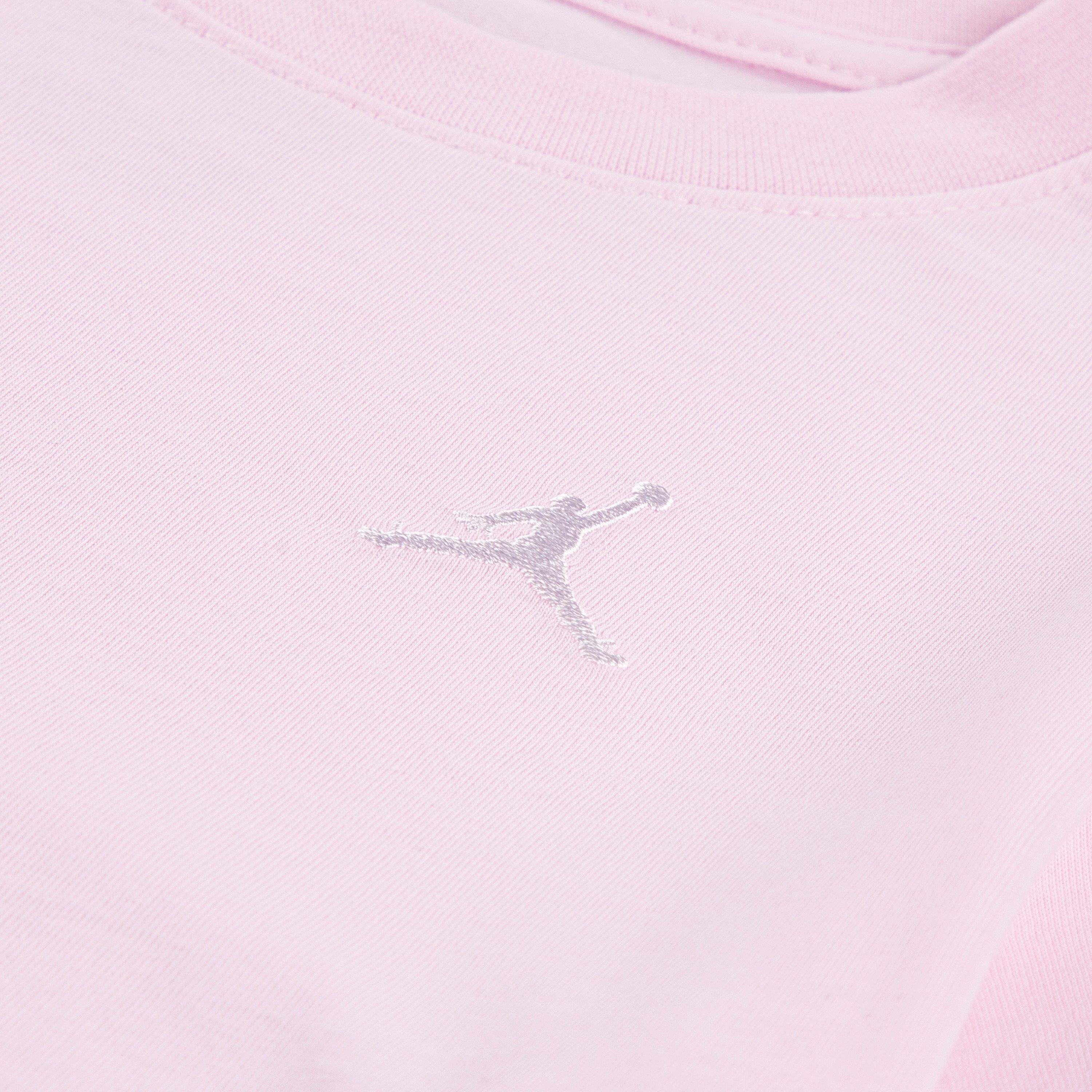 Jordan Brooklyn Essential Toddler Girls' Pink Foam Short Set