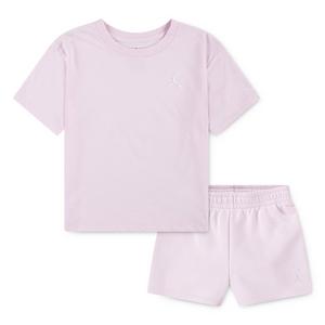 Jordan Toddler Girls' Brooklyn Essential Short Set - Pink Foam