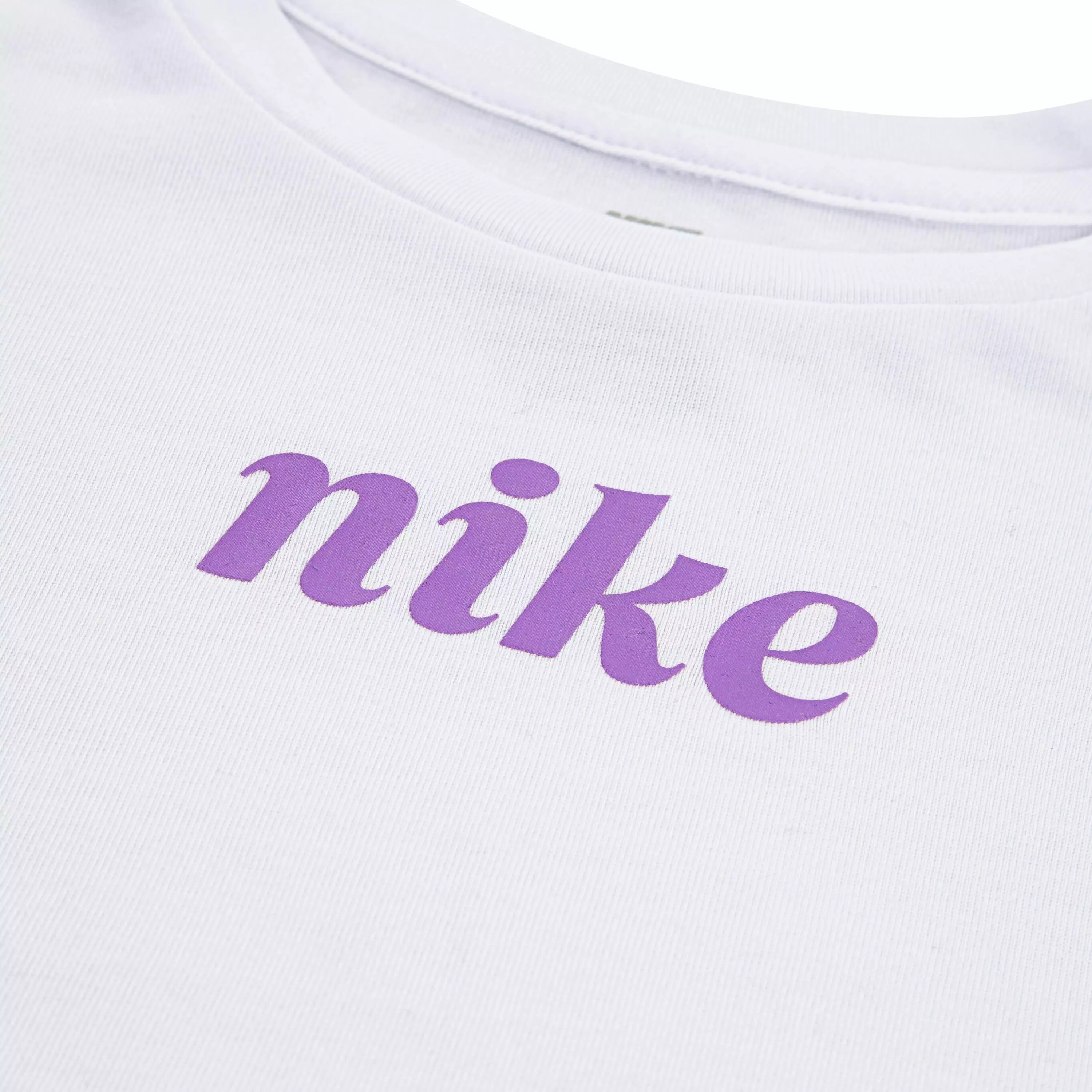 Nike Little Girls' Essentials Printed Scooter 2-Piece Set - WHITE/PURPLE