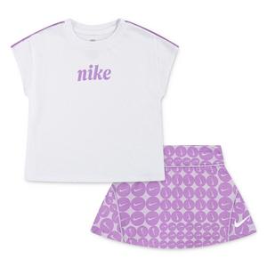 Nike Little Girls' Essentials Printed Scooter 2-Piece Set