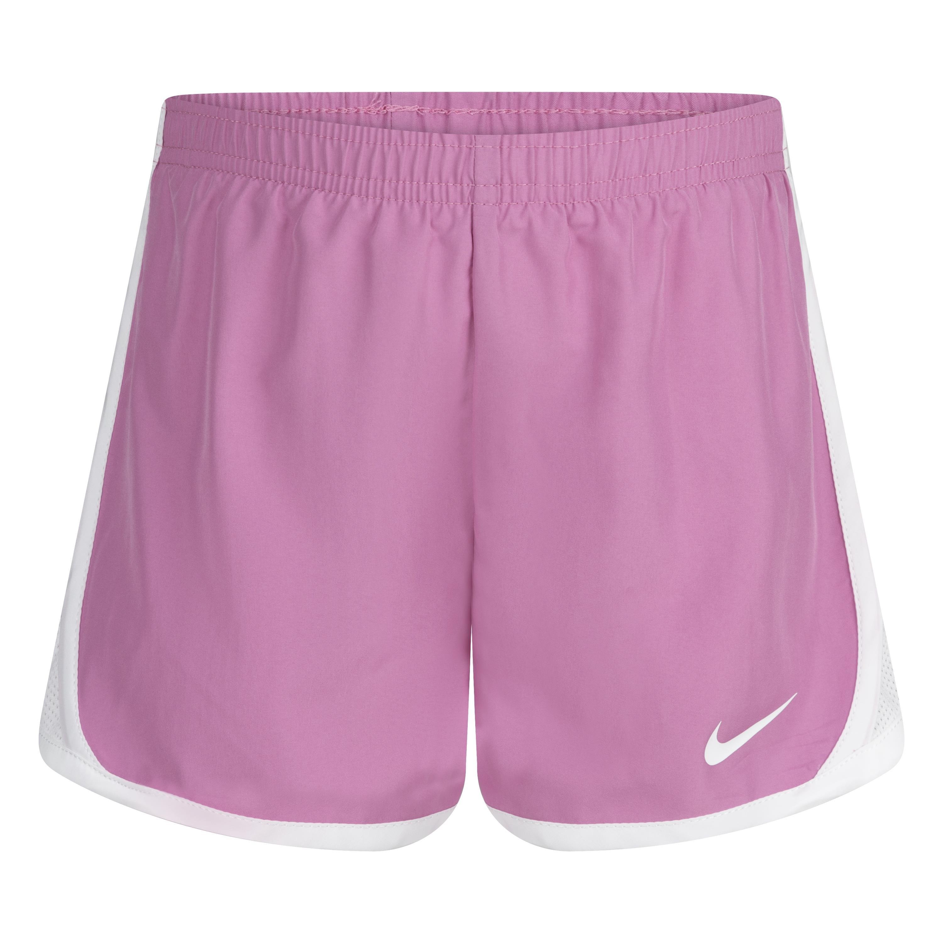Nike Little Girls' Flow-Ral Tempo Short Set - Pink - PINK Thumbnail View 8