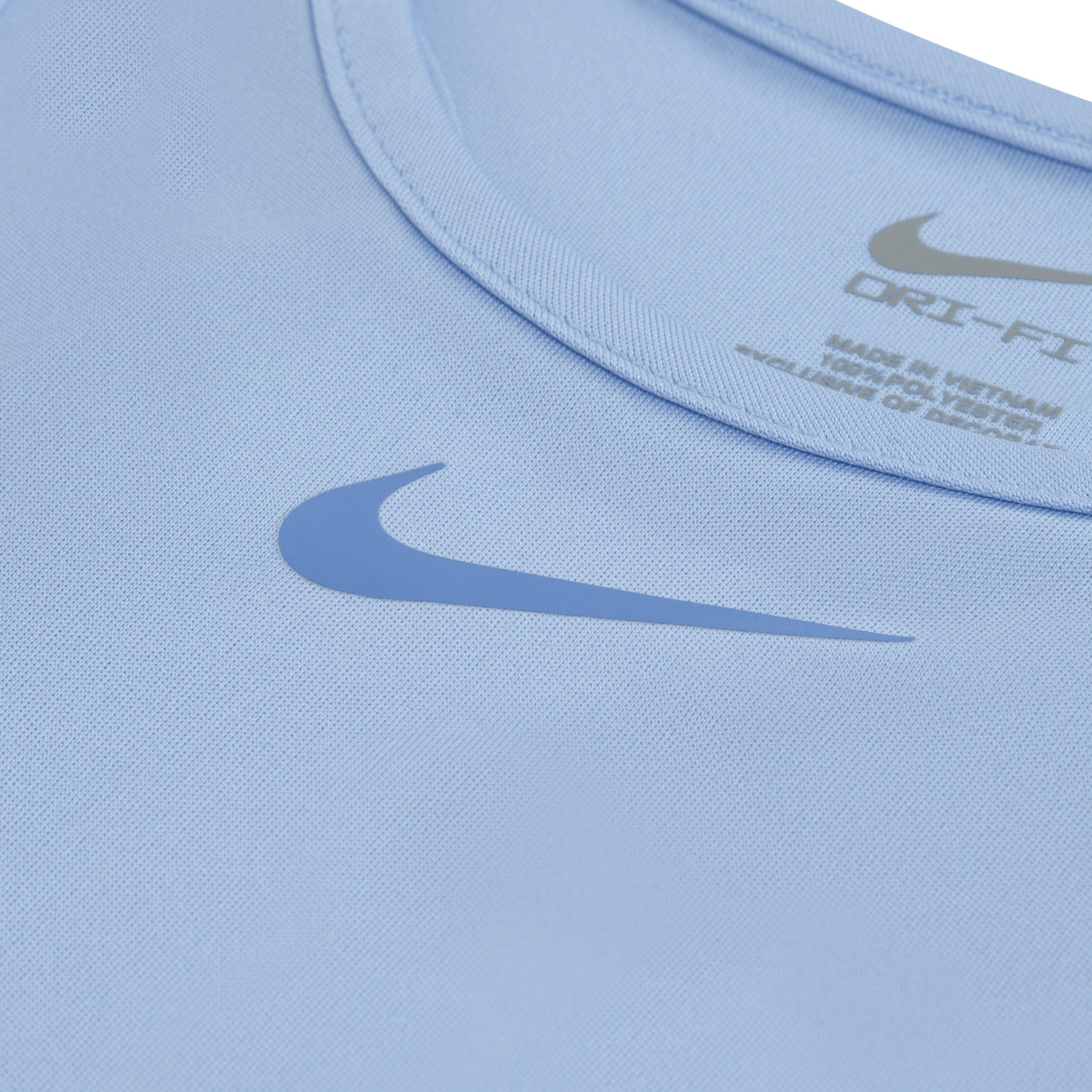 Nike "Game Swoosh" Toddler Girls' Psychic Blue Short Set