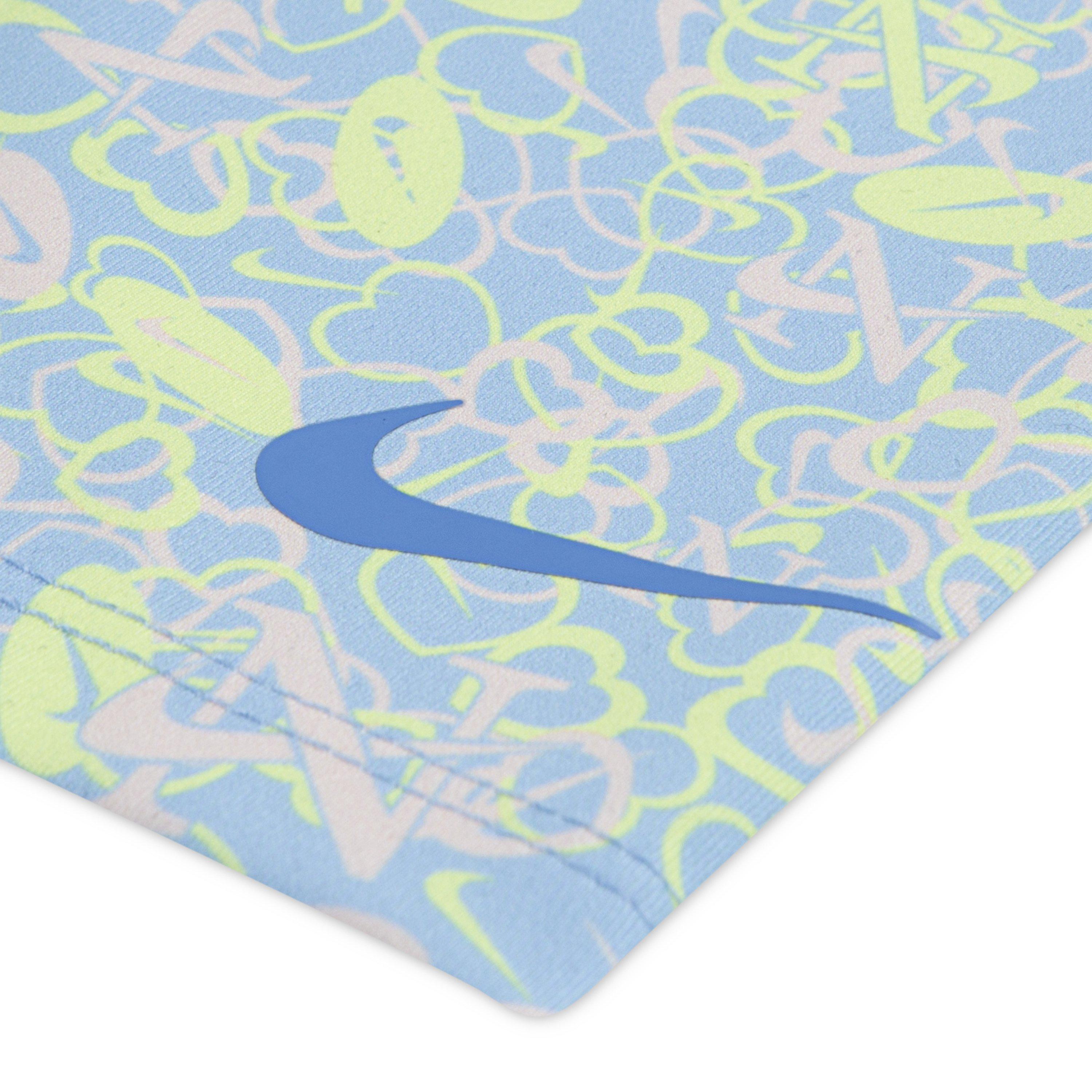Nike "Game Swoosh" Toddler Girls' Psychic Blue Short Set