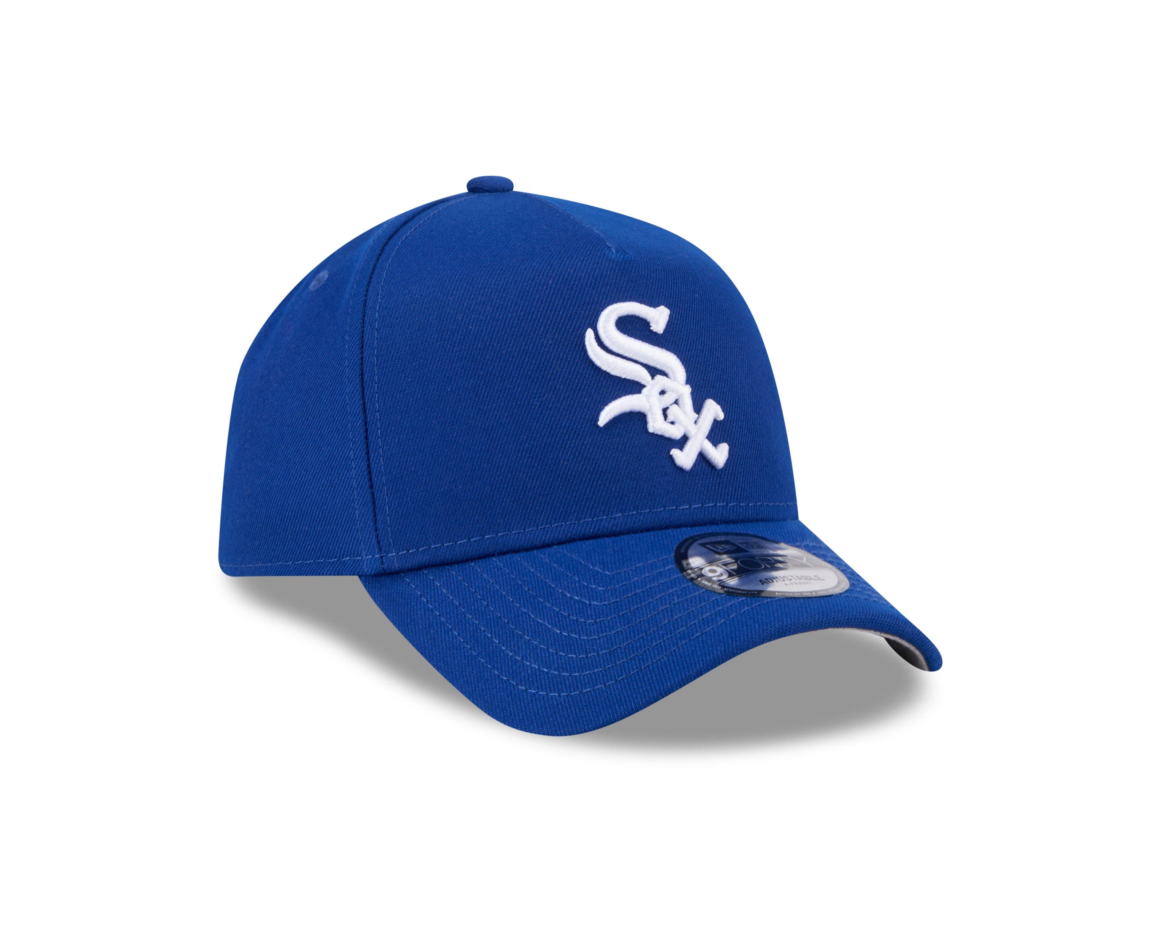 Men's New Era Chicago White Sox 9FORTY A-Frame Snapback-Blue/White