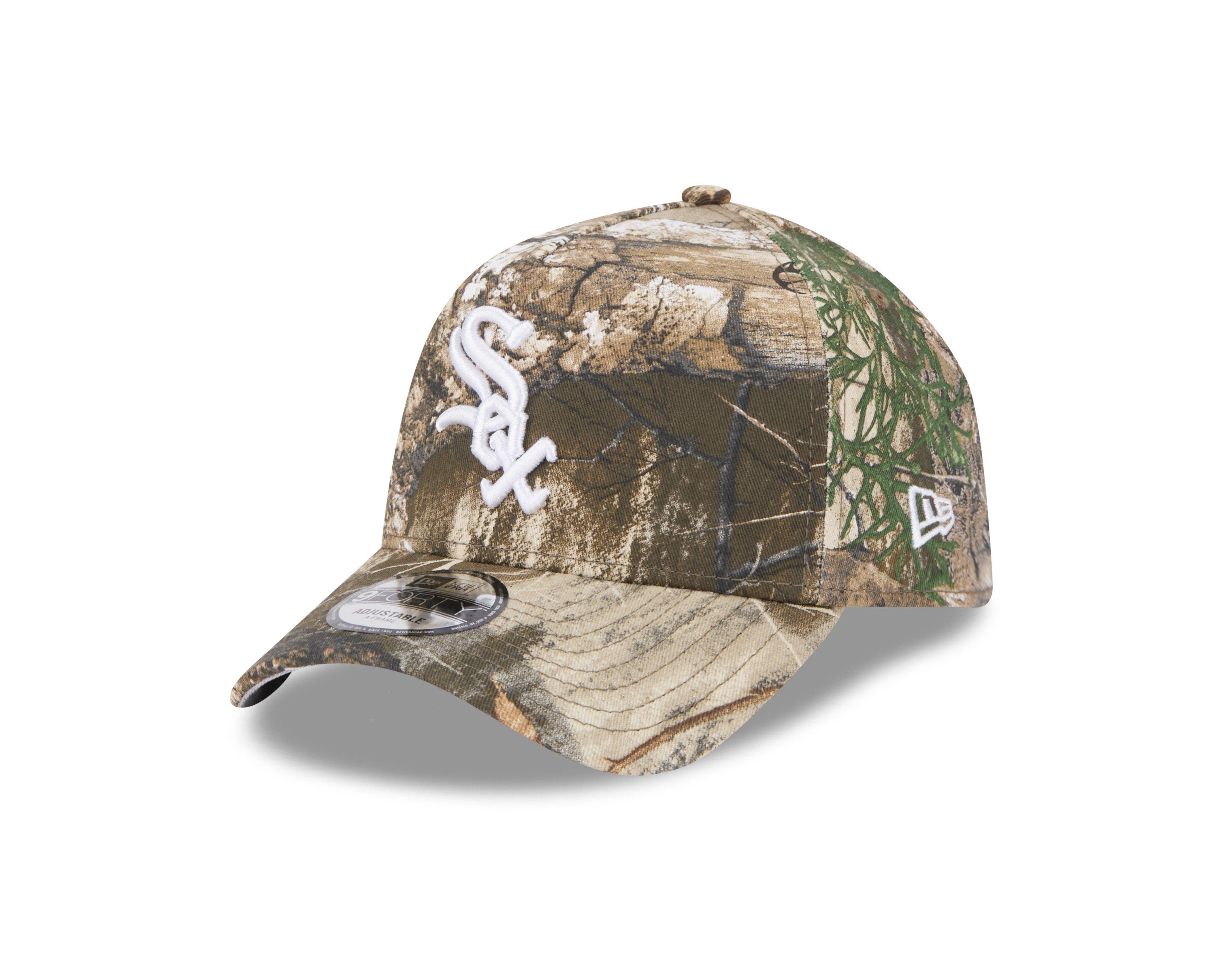 New Era Chicago White Sox 9FORTY A-Frame Snapback-Camo/White - CAMOUFLAGE