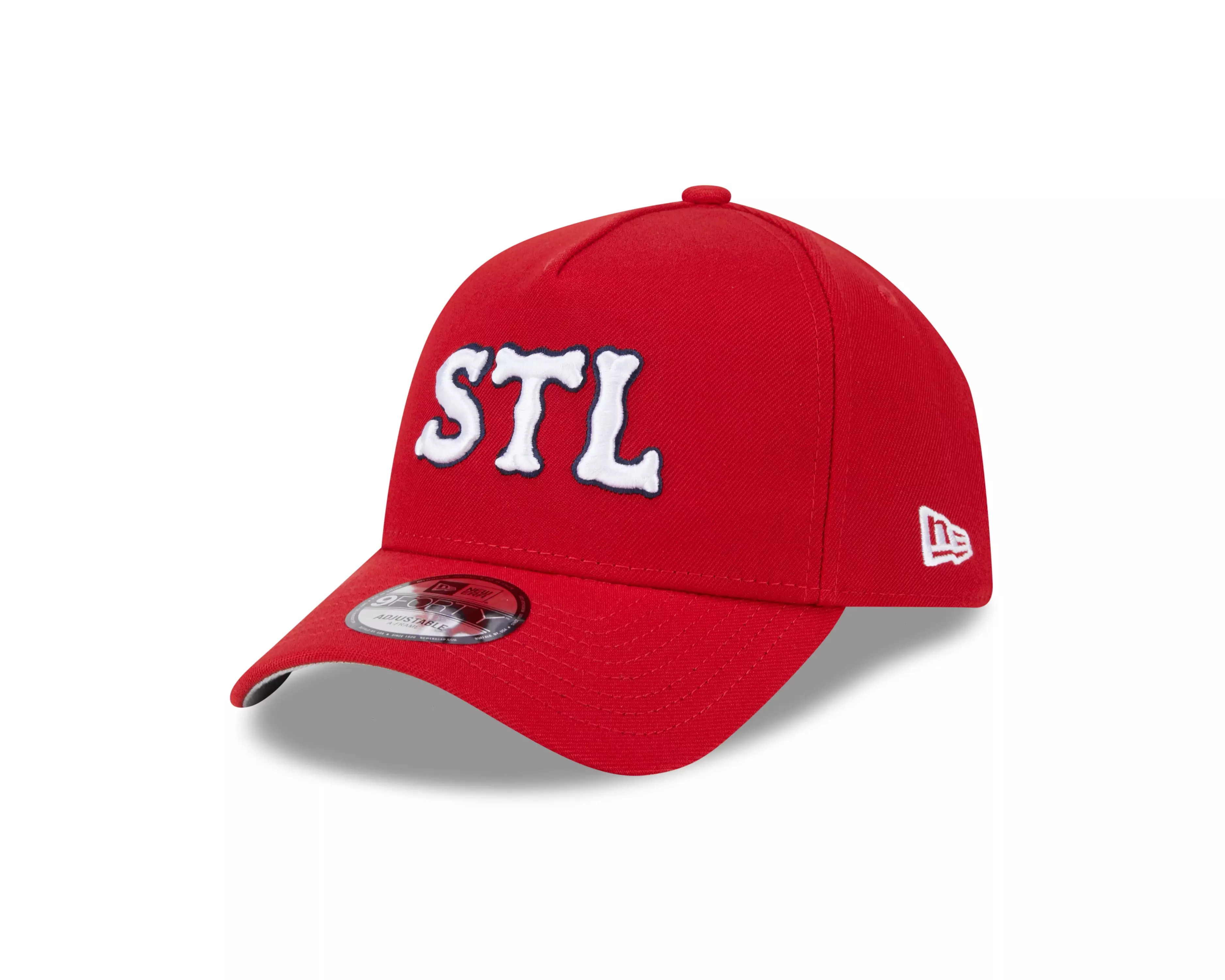 New Era St. Louis Cardinals 9FORTY A-Frame Snapback-Red/White - RED
