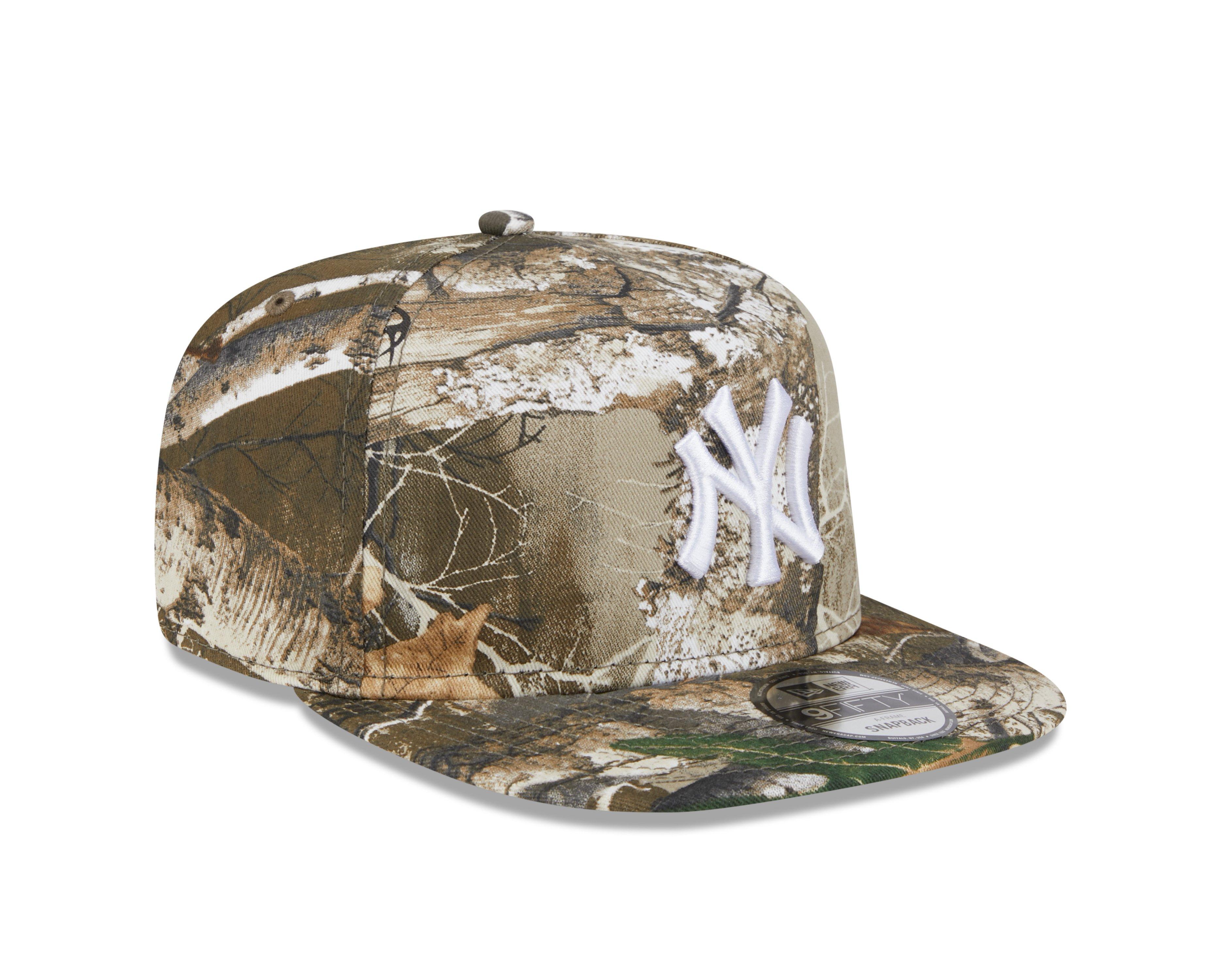 Men's New Era New York Yankees Basic 9FIFTY Snapback-Camo/White