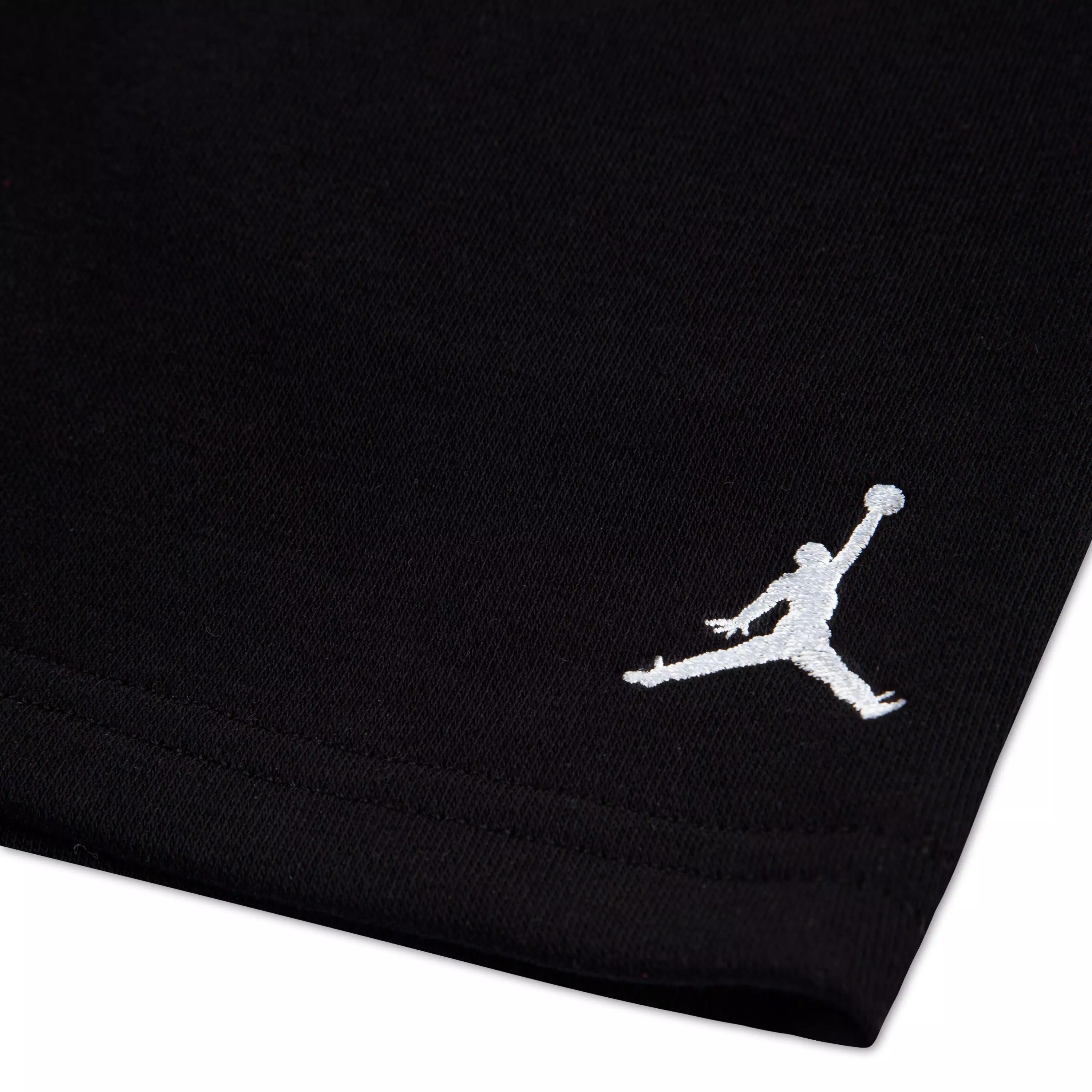 Jordan Little Boys' Brooklyn Essentials Short Set - Black - BLACK