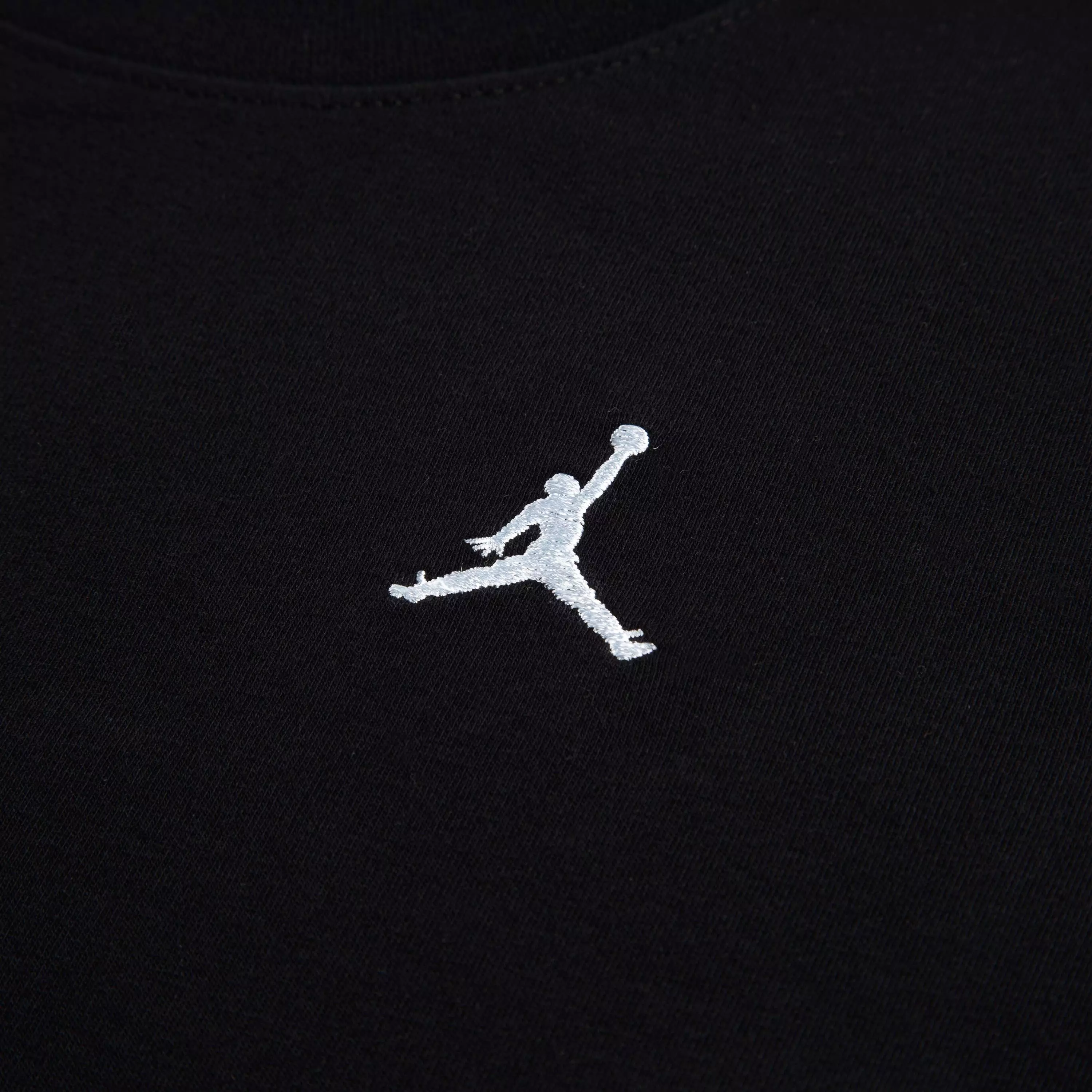 Jordan Little Boys' Brooklyn Essentials Short Set - Black - BLACK