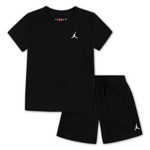 Jordan Little Boys' Brooklyn Essentials Short Set - Black