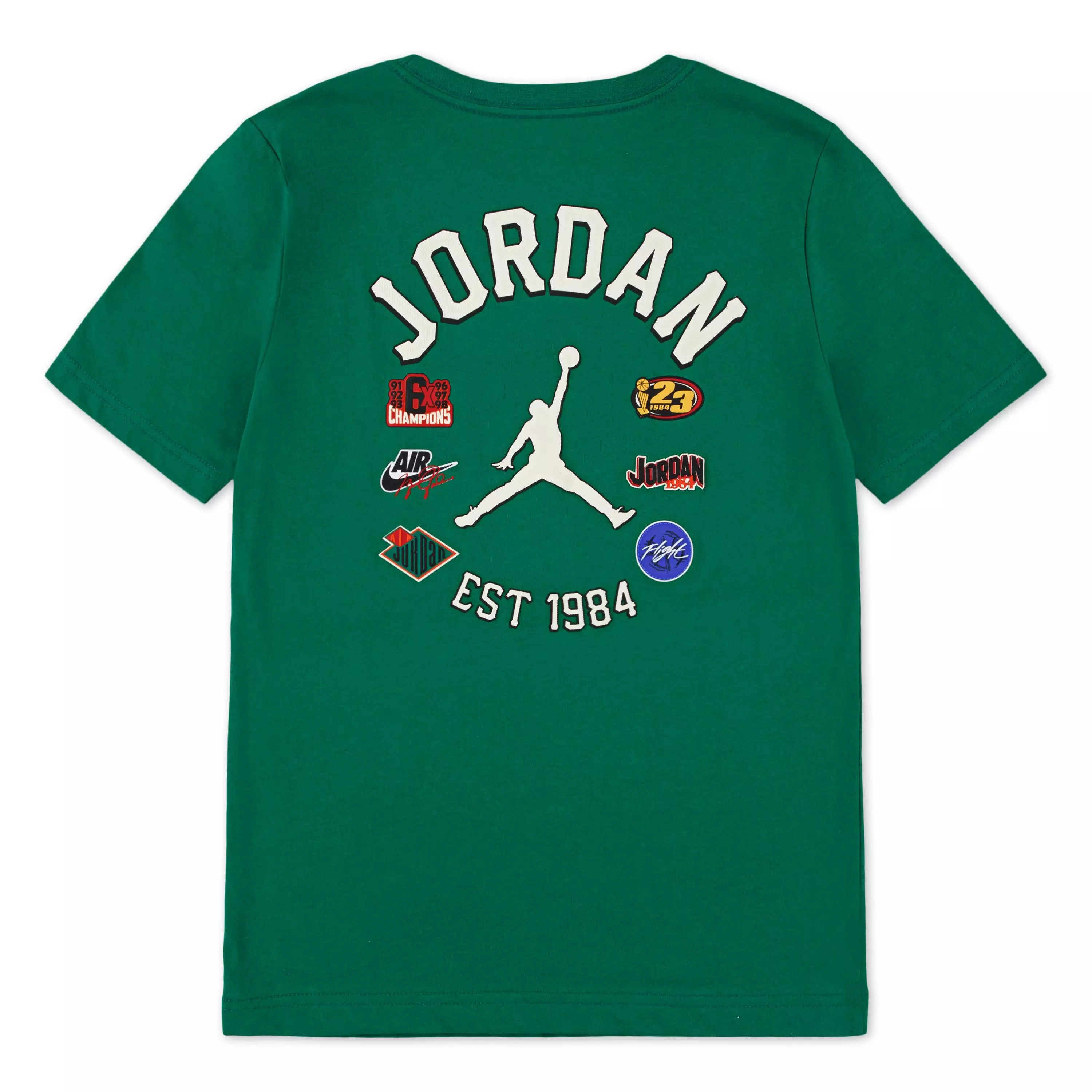 Jordan Big Boys' Court Of Legends Tee - Green - GREEN