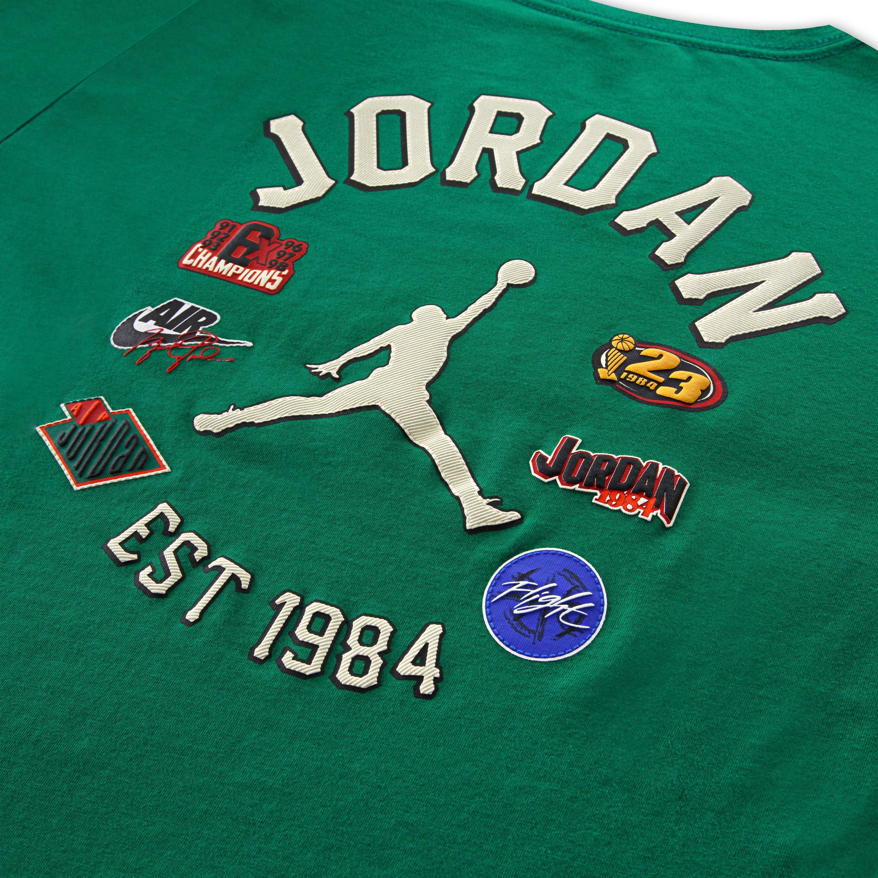 Jordan Court Of Legends Big Boys' Green Tee