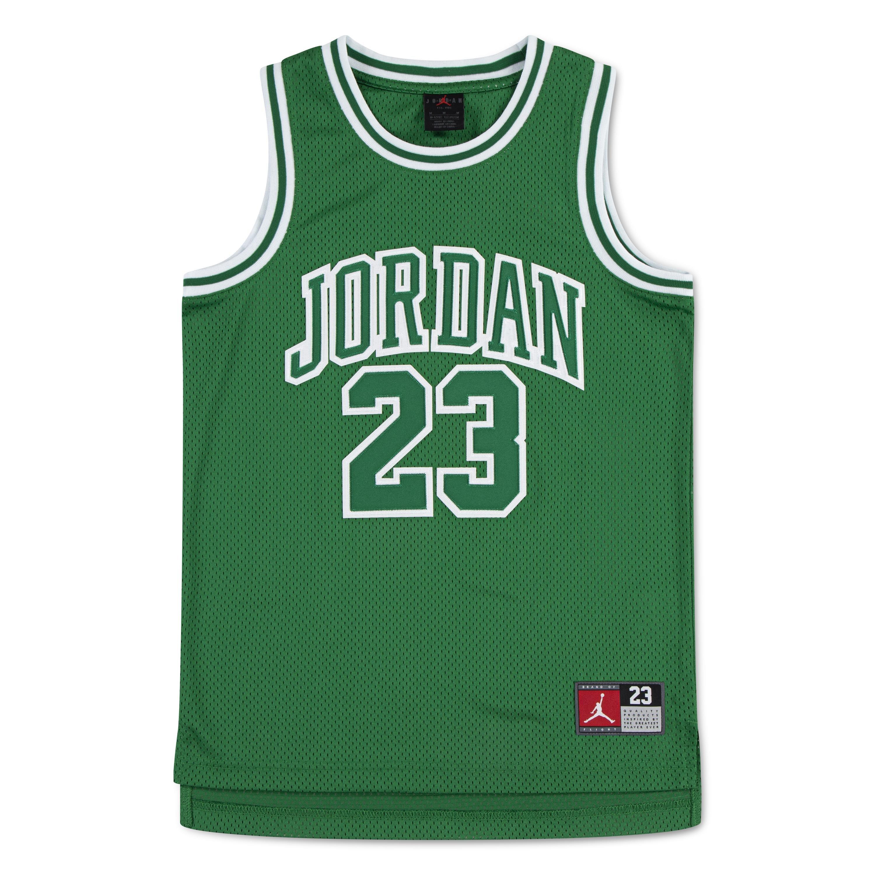 Jordan Big Boys' 23 Jersey Green