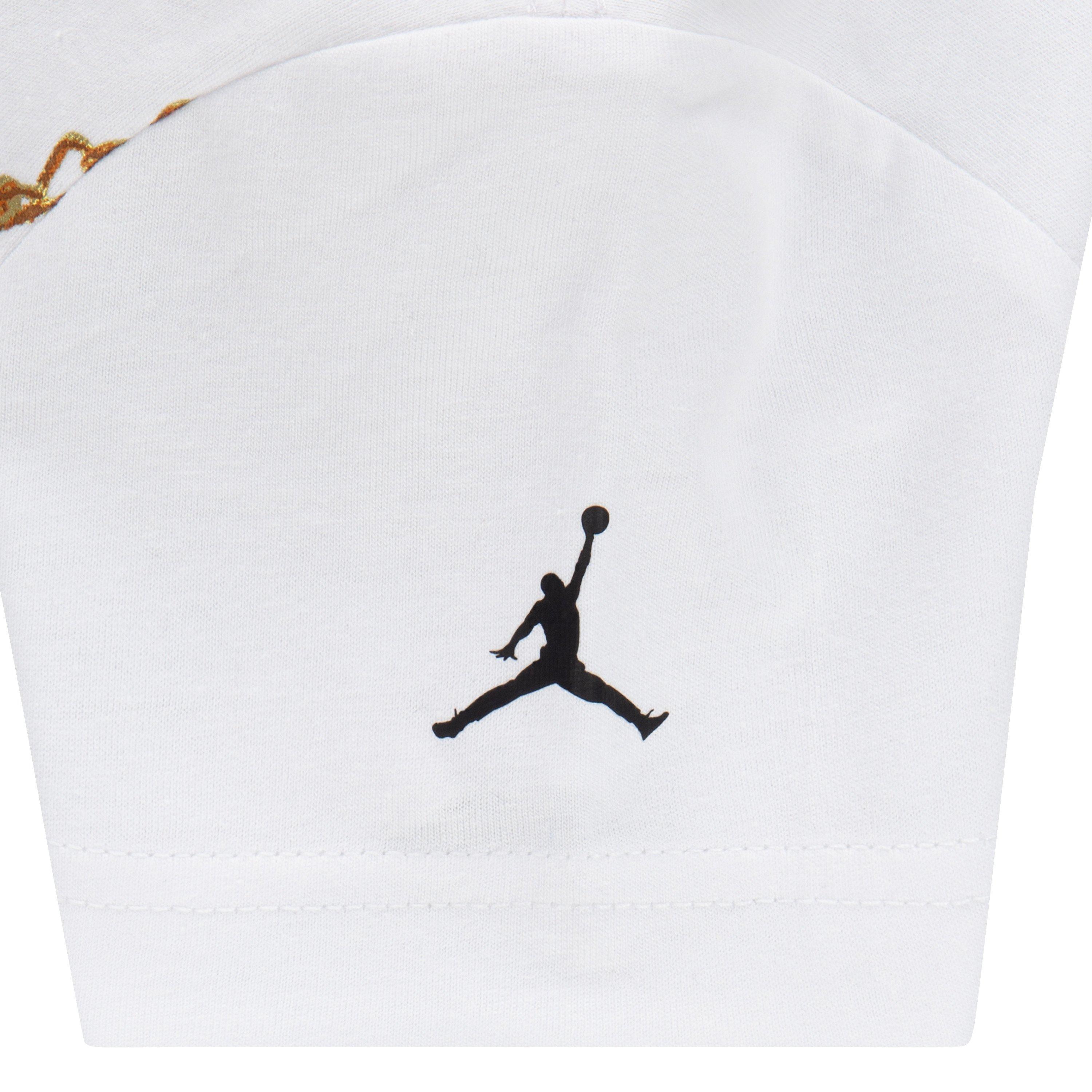 Jordan Chain Big Boys' White Tee