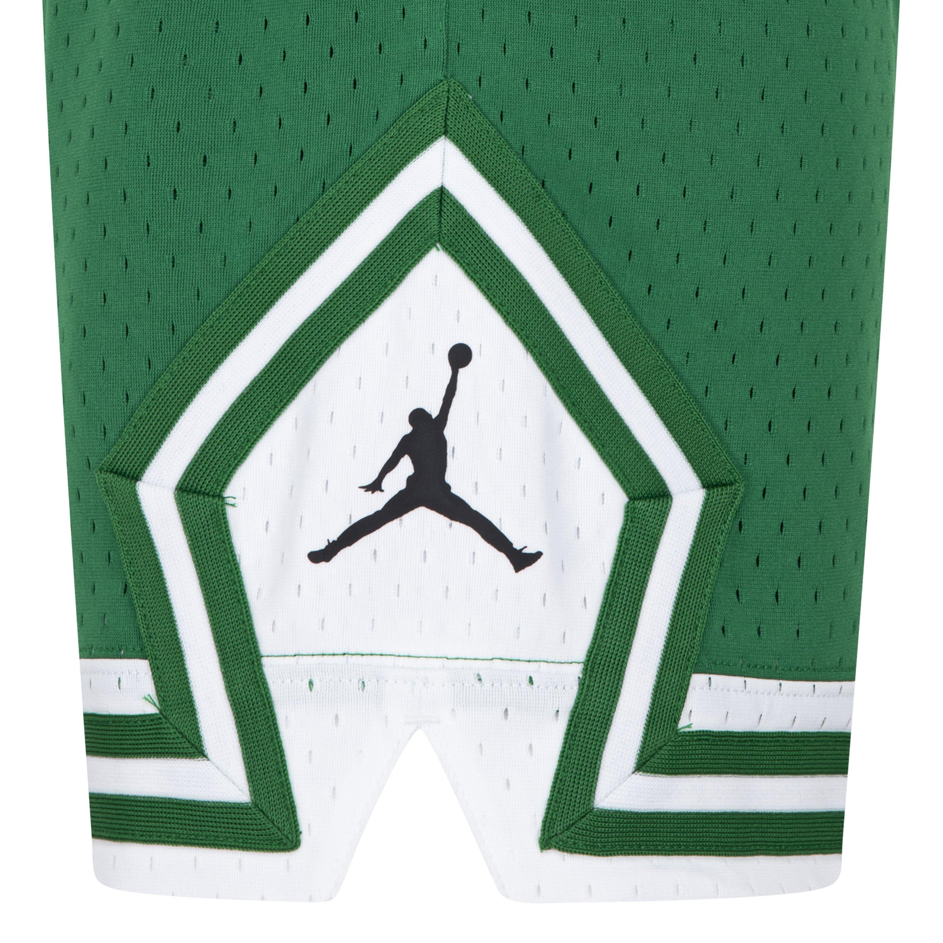 Jordan Sport Diamond Big Boys' Green Shorts