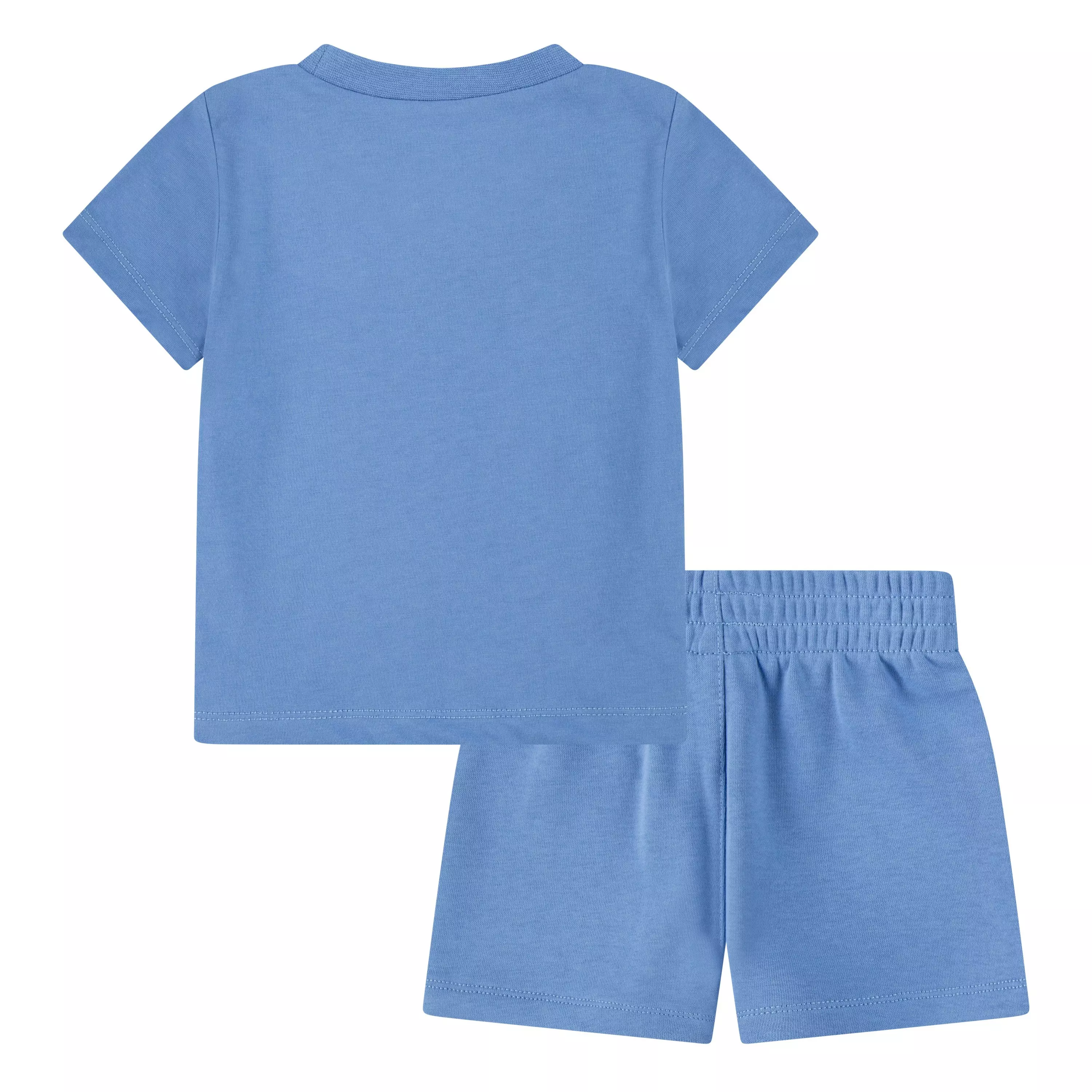 Nike Little Boys' Club Fleece LBR Short Set - Blue Beyond - BLUE