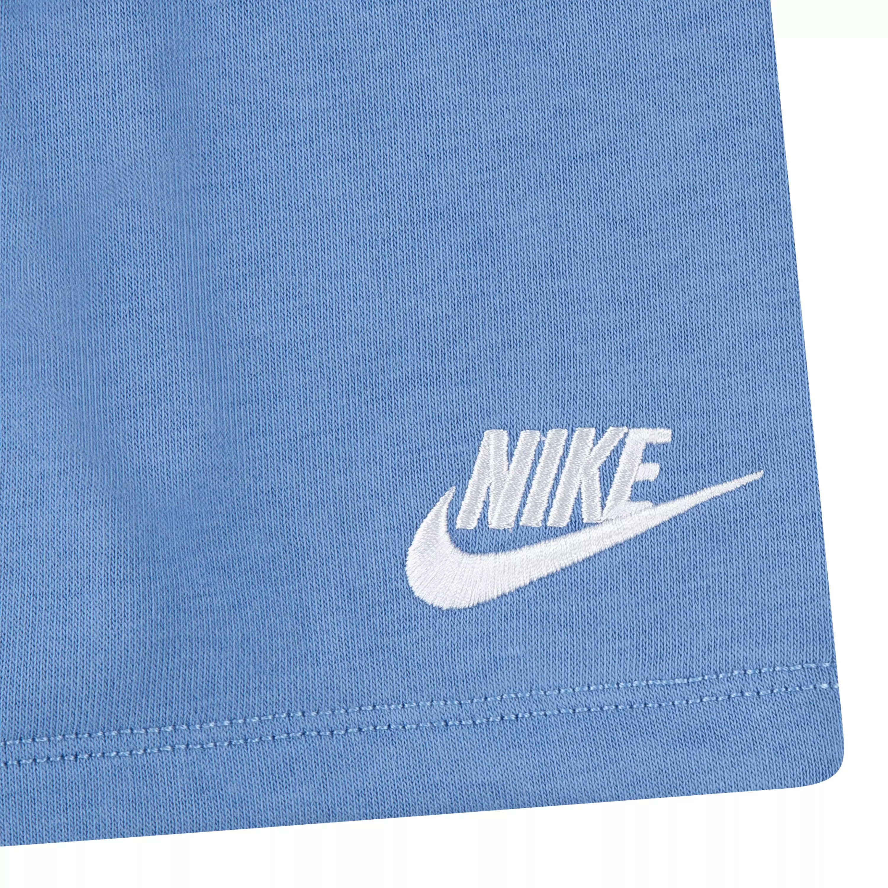 Nike Little Boys' Club Fleece LBR Short Set - Blue Beyond - BLUE