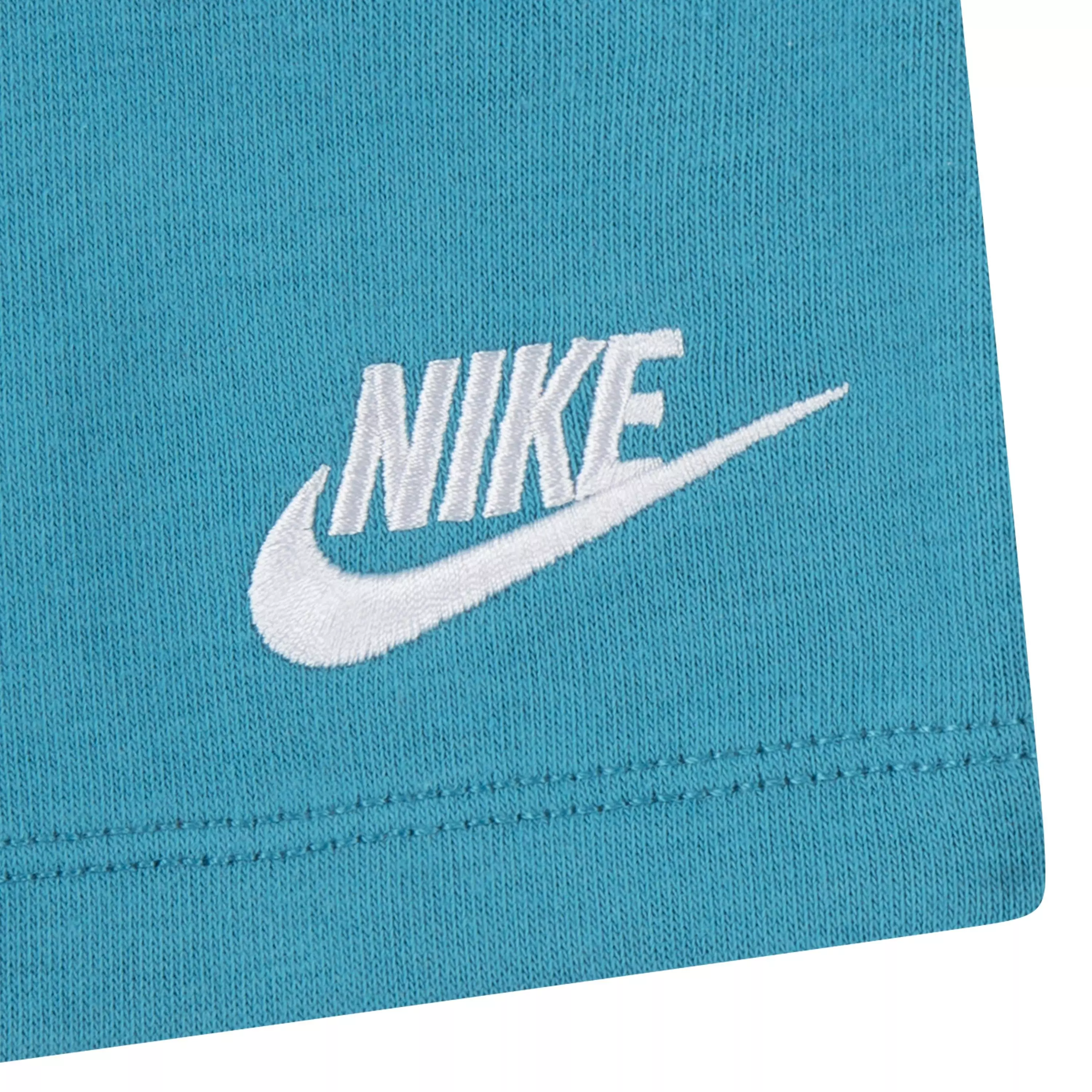 Nike Toddler Boys' Club LBR Fleece Short Set - Dusty Cactus - GREEN