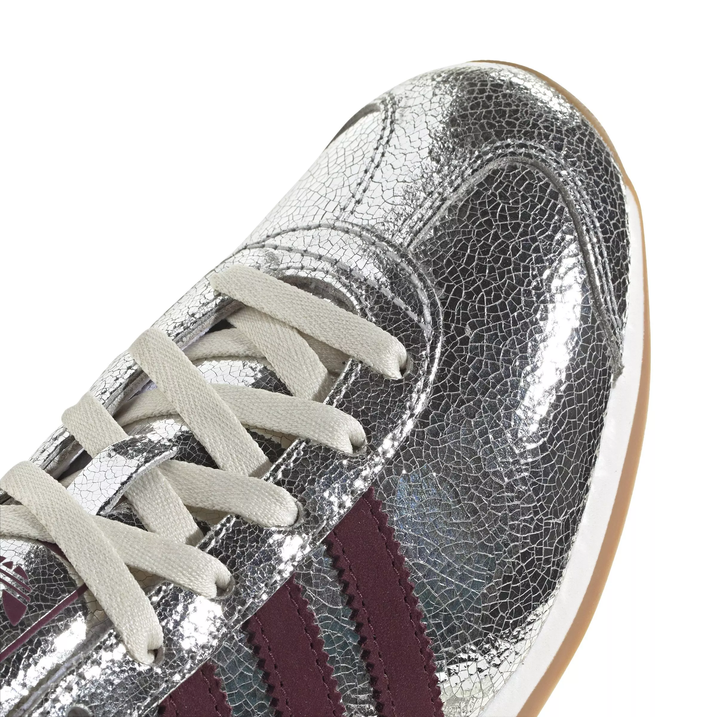 adidas Originals Country OG "Silver Metallic/Maroon/Off-White" Women's Shoe - MAROON/SILVER