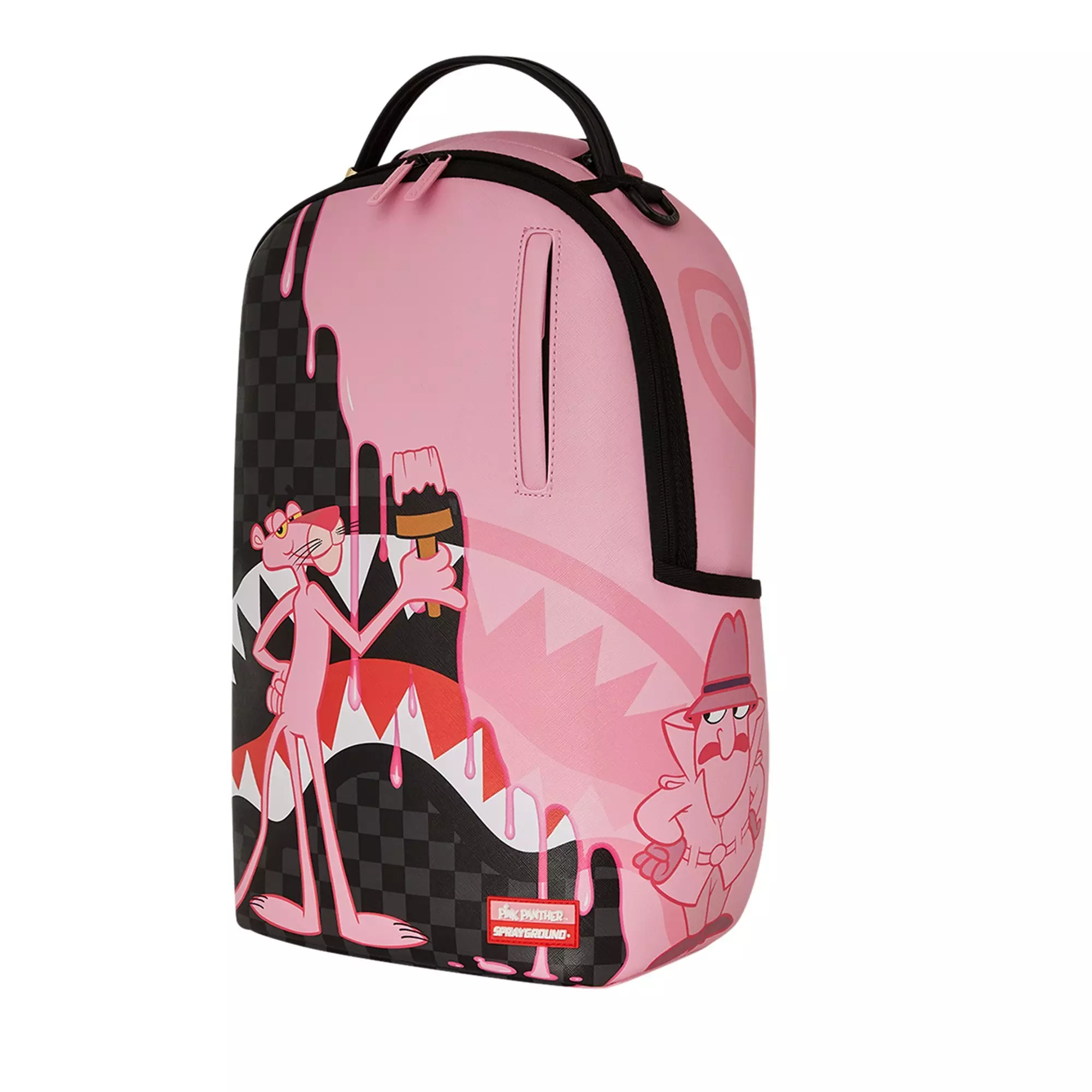Sprayground Pink Panther Backpack - BLACK/PINK