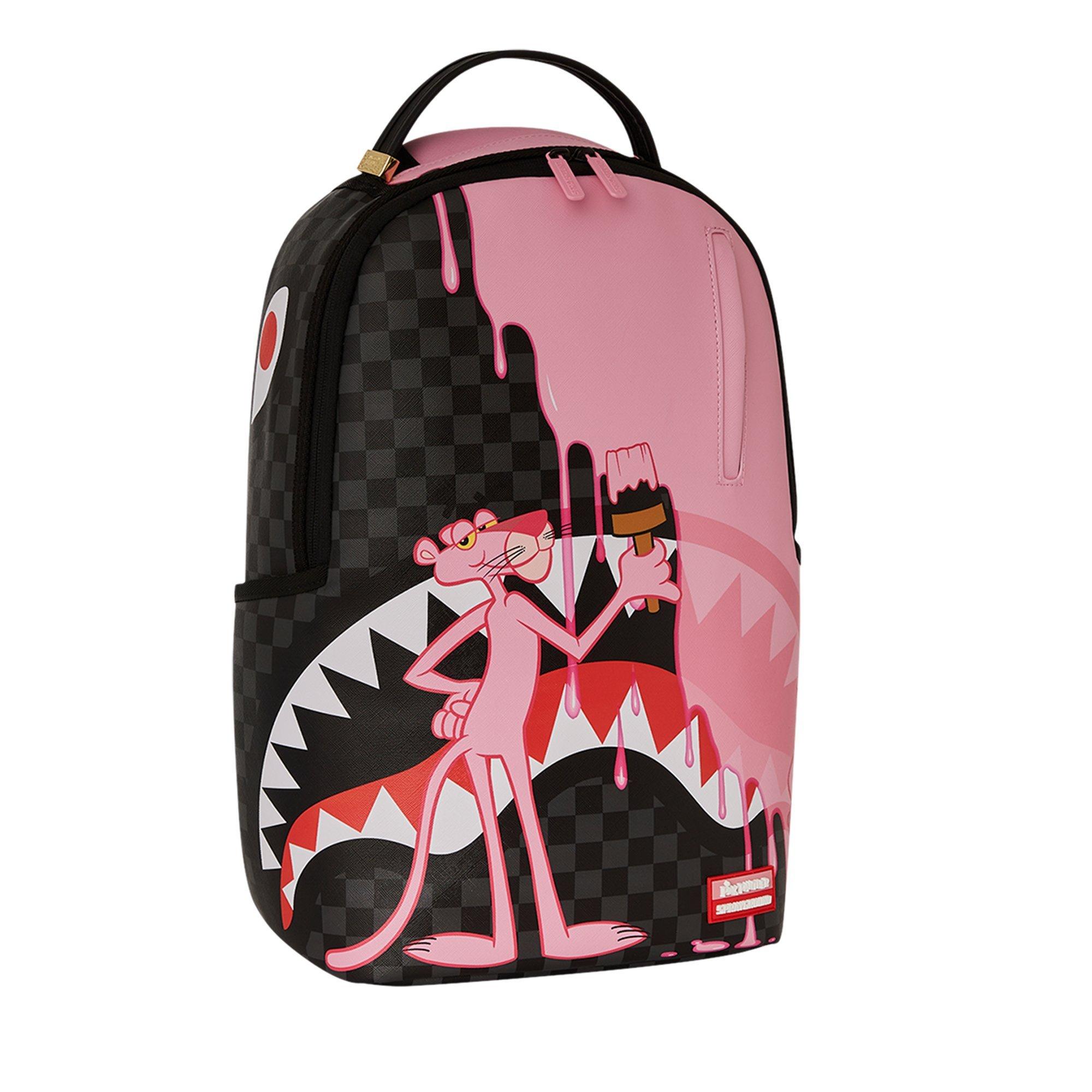 Sprayground Pink Panther Backpack Faux Leather | Hibbett