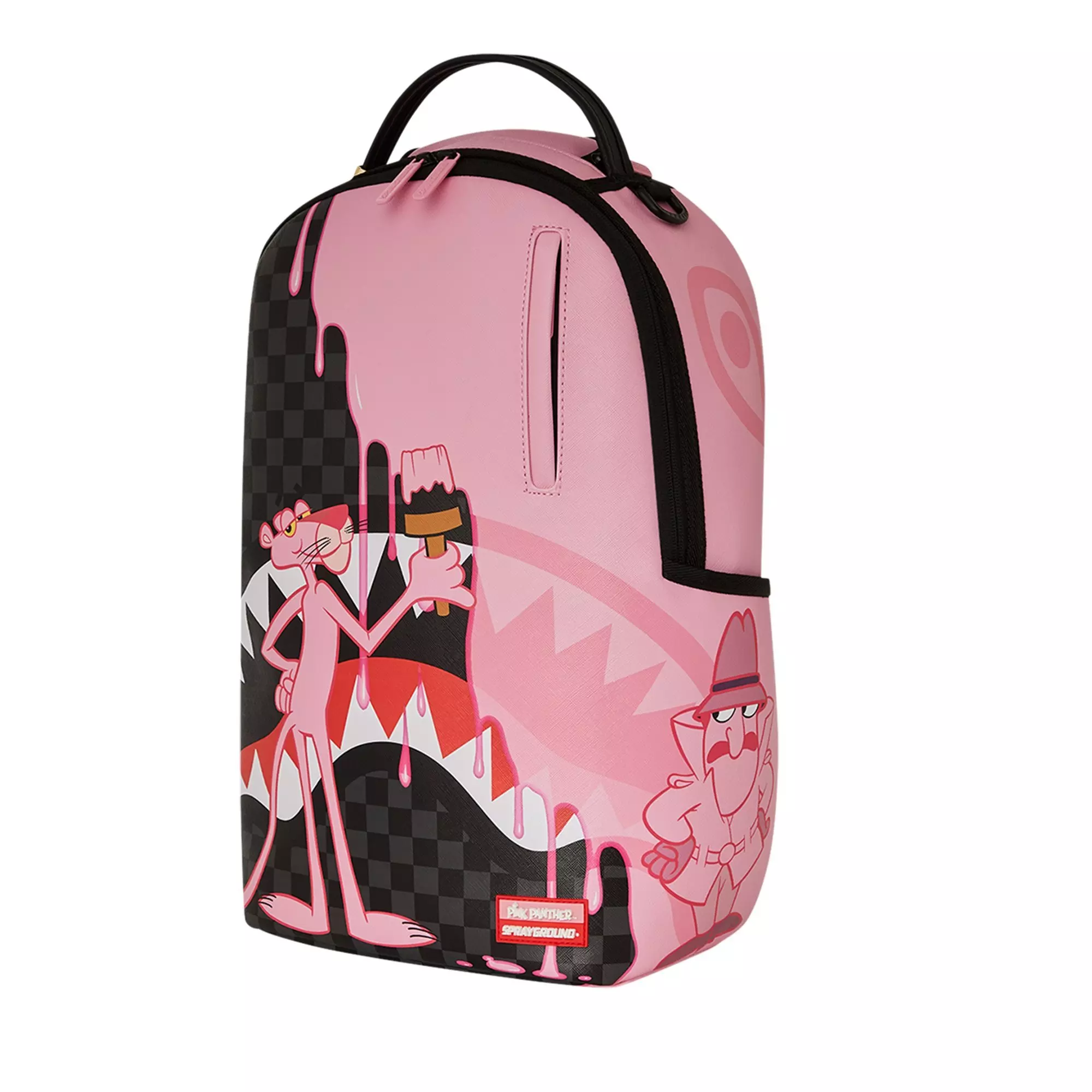 Sprayground Pink Panther Backpack - BLACK/PINK