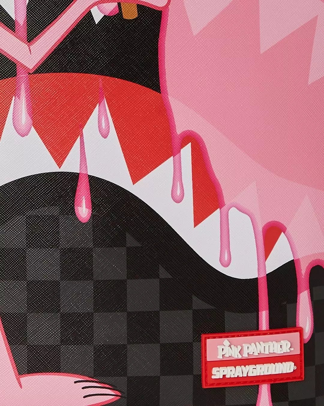 Sprayground Pink Panther Backpack - BLACK/PINK